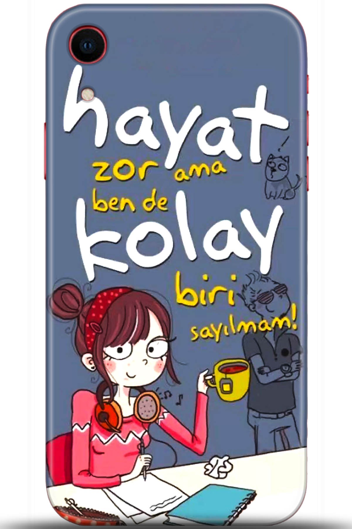 Apple iPhone XR Uyumlu Kılıf HD Baskılı Kılıf - Followed Institution 5686