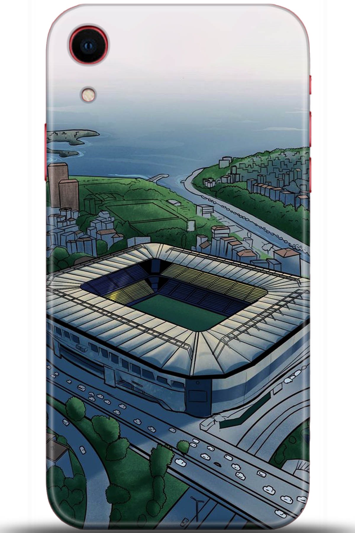 Apple iPhone XR Uyumlu Kılıf HD Baskılı Kılıf - Followed Institution 5715