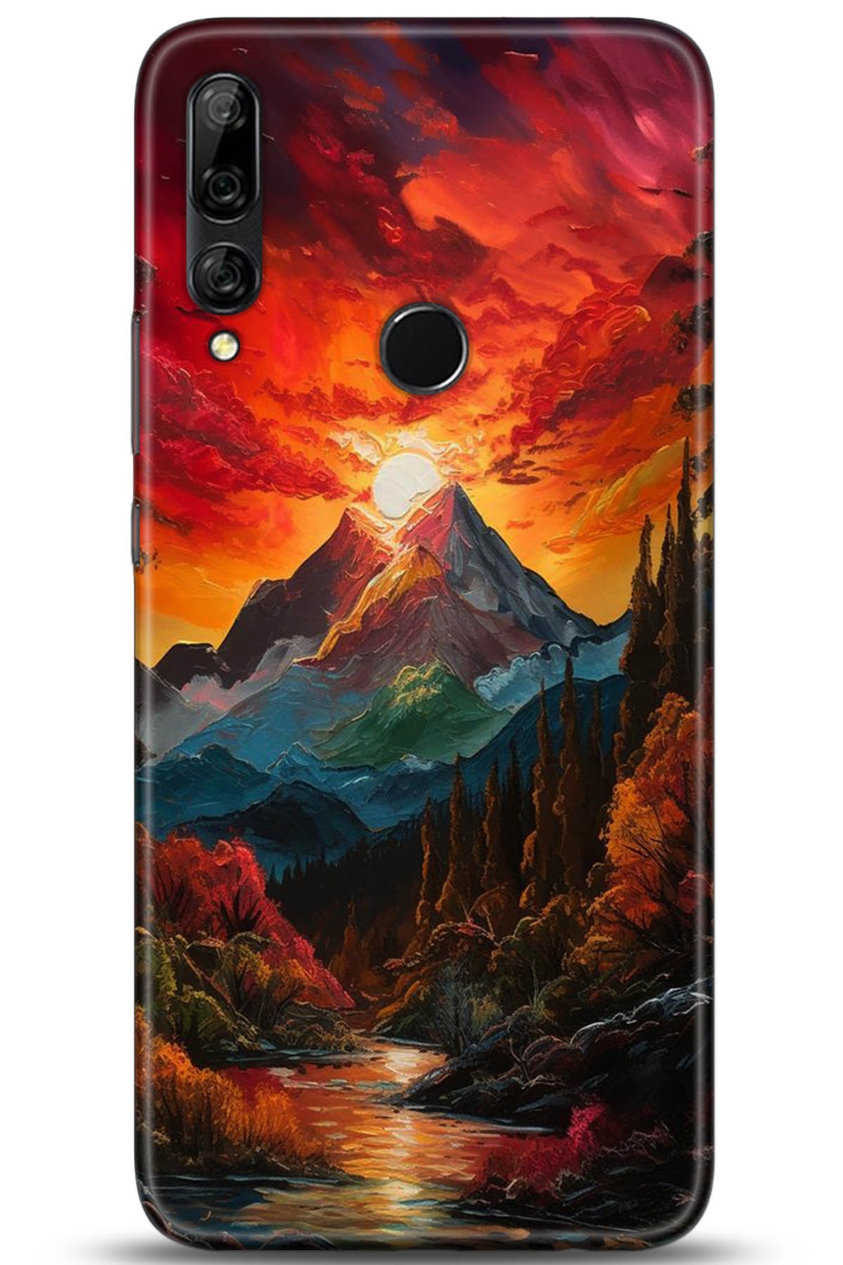 Huawei Y9 Prime 2019 Uyumlu Kılıf HD Baskılı Kılıf - Followed Institution 5224