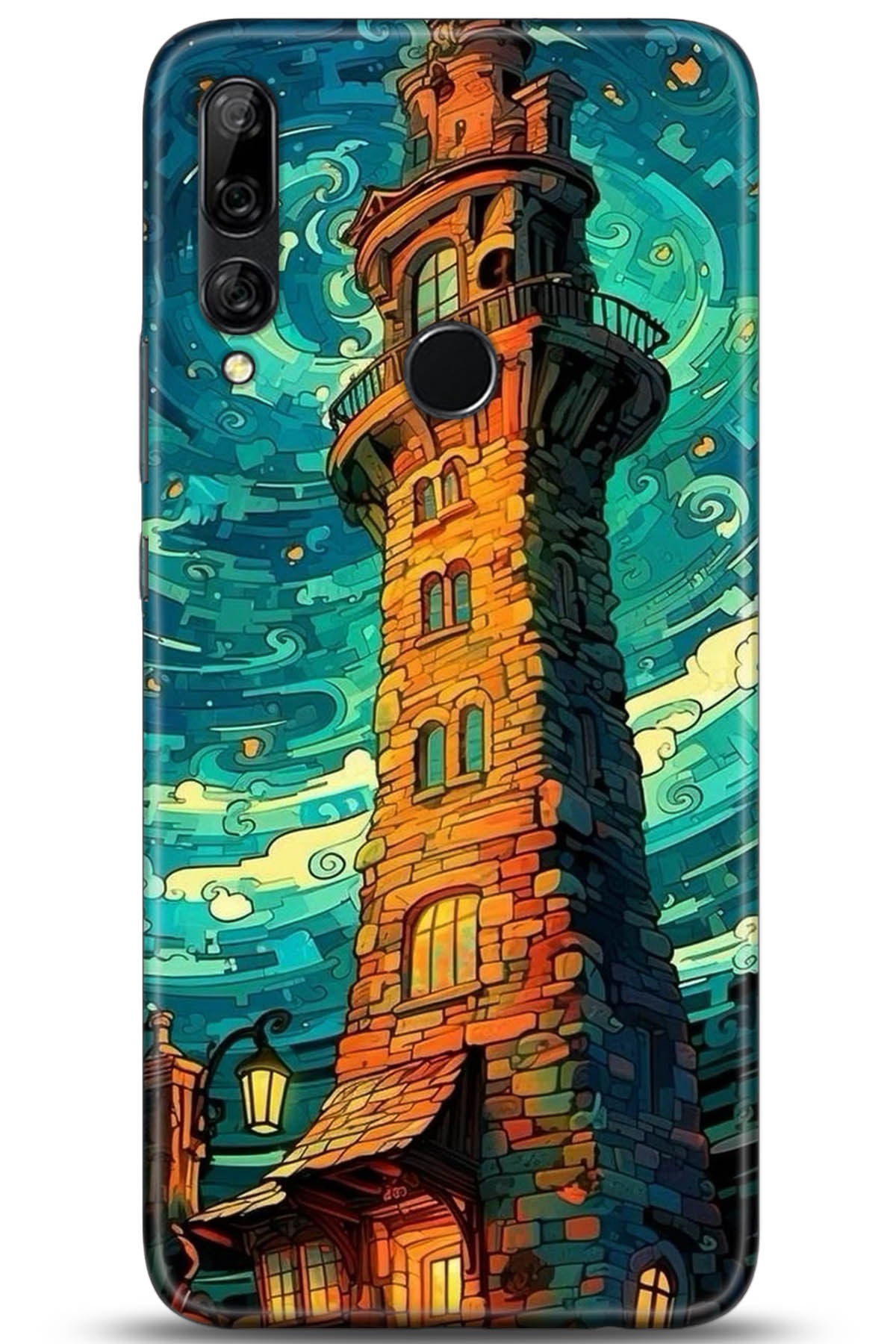 Huawei Y9 Prime 2019 Uyumlu Kılıf HD Baskılı Kılıf - Followed Institution 5233