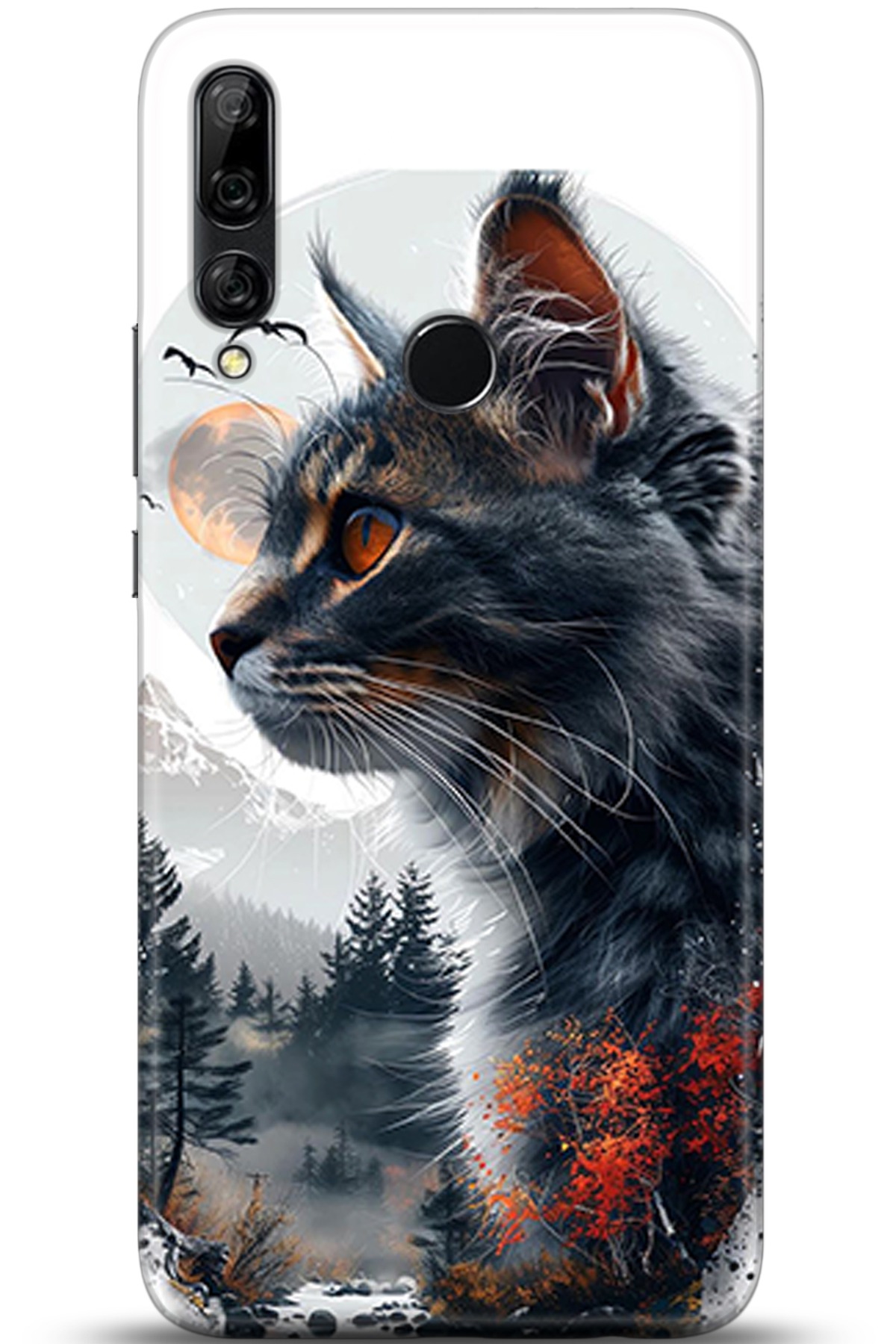 Huawei Y9 Prime 2019 Uyumlu Kılıf HD Baskılı Kılıf - Followed Institution 5319