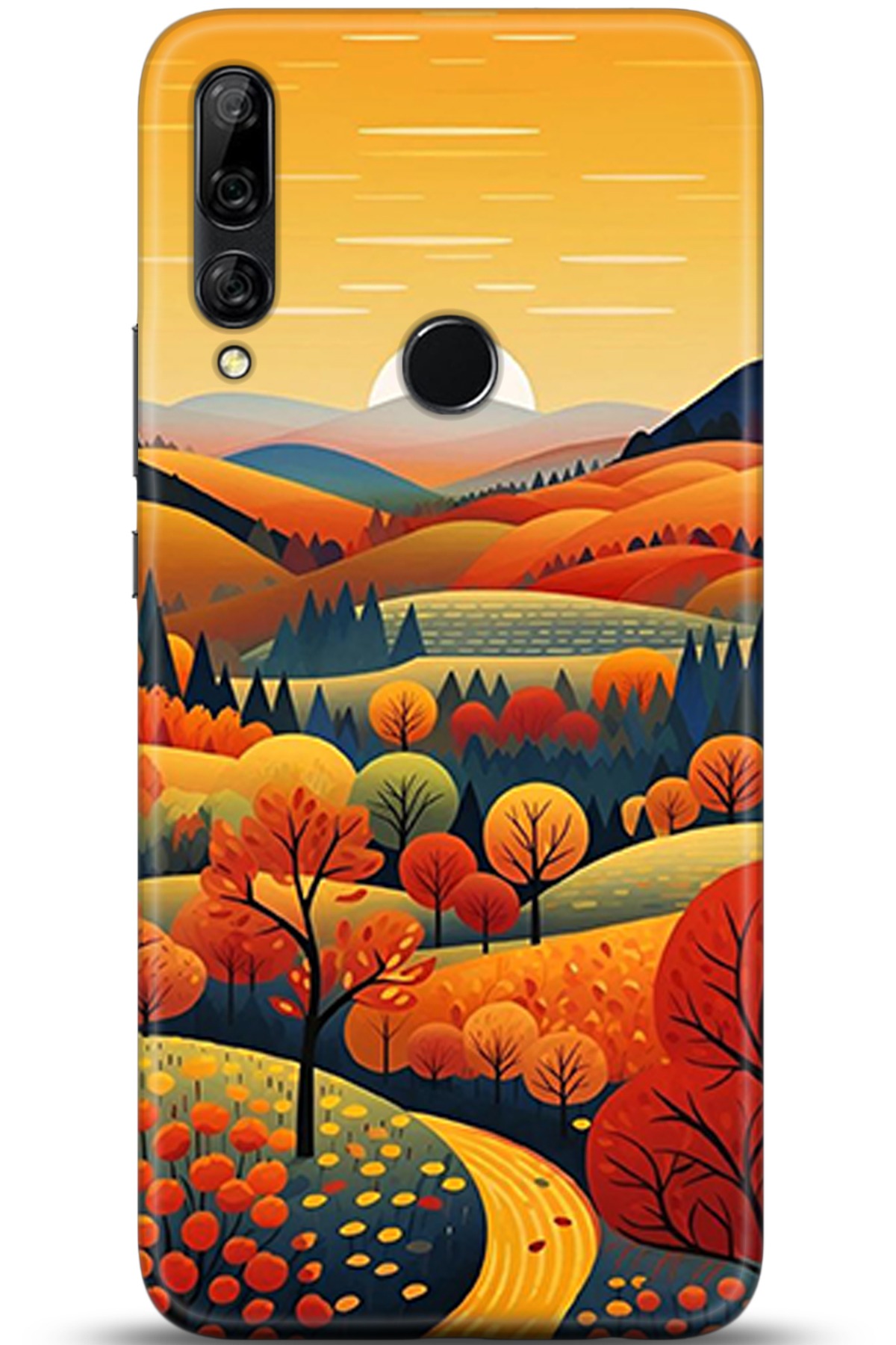 Huawei Y9 Prime 2019 Uyumlu Kılıf HD Baskılı Kılıf - Followed Institution 5356