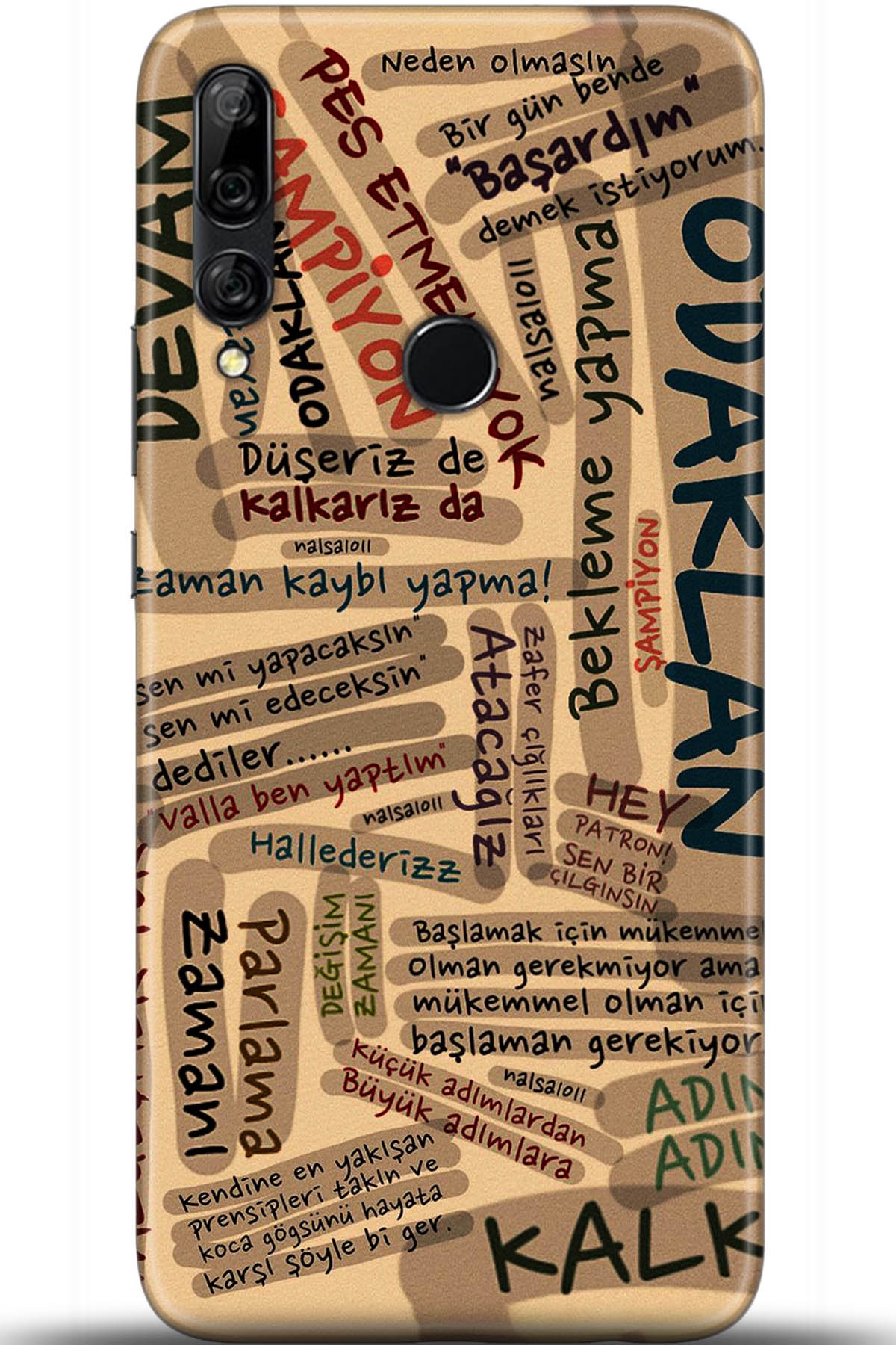 Huawei Y9 Prime 2019 Uyumlu Kılıf HD Baskılı Kılıf - Followed Institution 5586