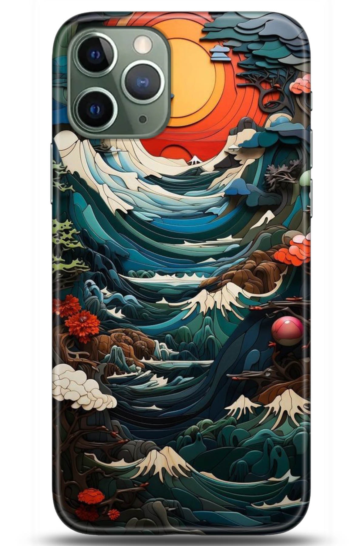 Apple iPhone 11 Pro Max Kılıf HD Baskılı Kılıf - Followed Institution 5009