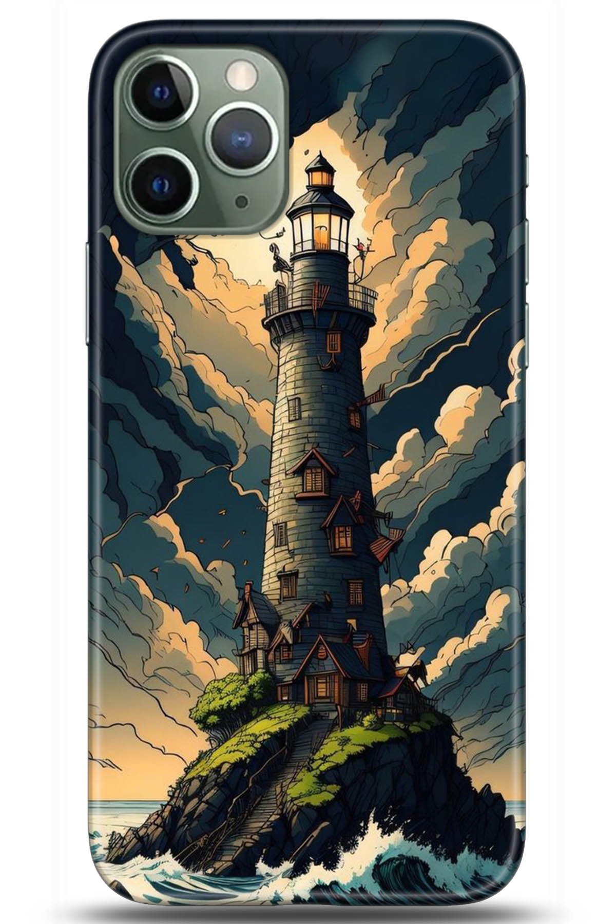 Apple iPhone 11 Pro Max Kılıf HD Baskılı Kılıf - Followed Institution 5236