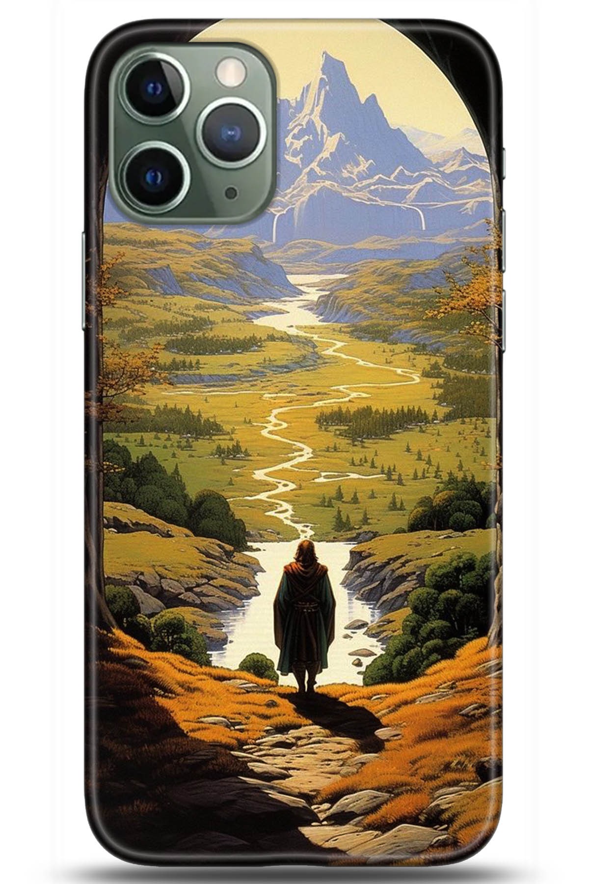 Apple iPhone 11 Pro Max Kılıf HD Baskılı Kılıf - Followed Institution 5263