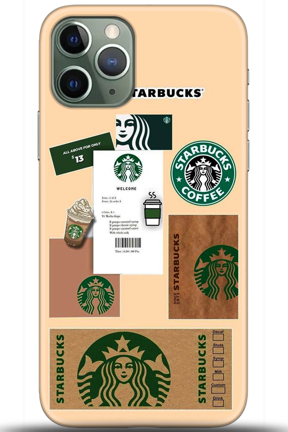 Apple iPhone 11 Pro Max Kılıf HD Baskılı Kılıf - Followed Institution 5470