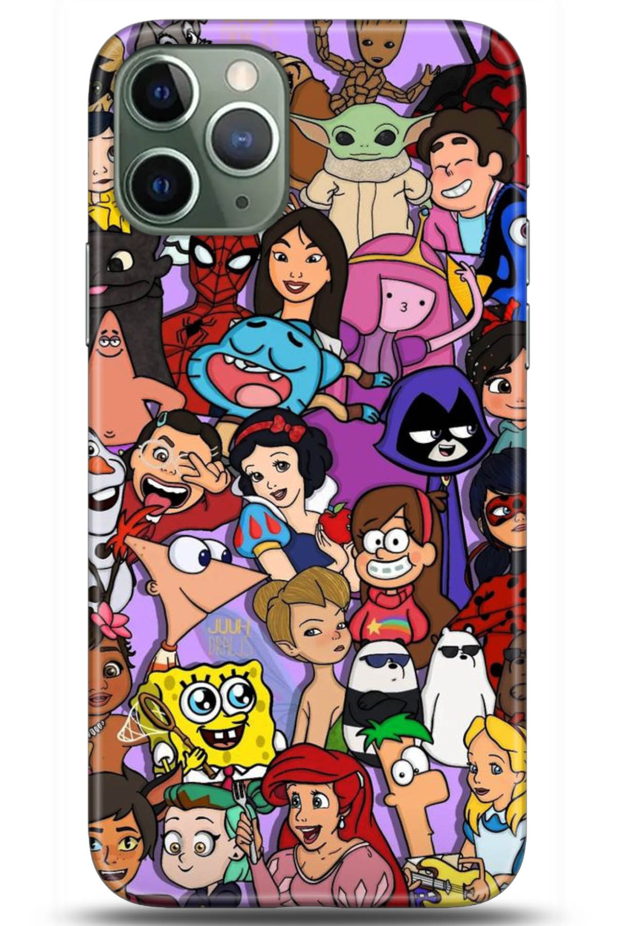 Apple iPhone 11 Pro Max Uyumlu Kılıf HD Baskılı Kılıf - Followed Institution 5168