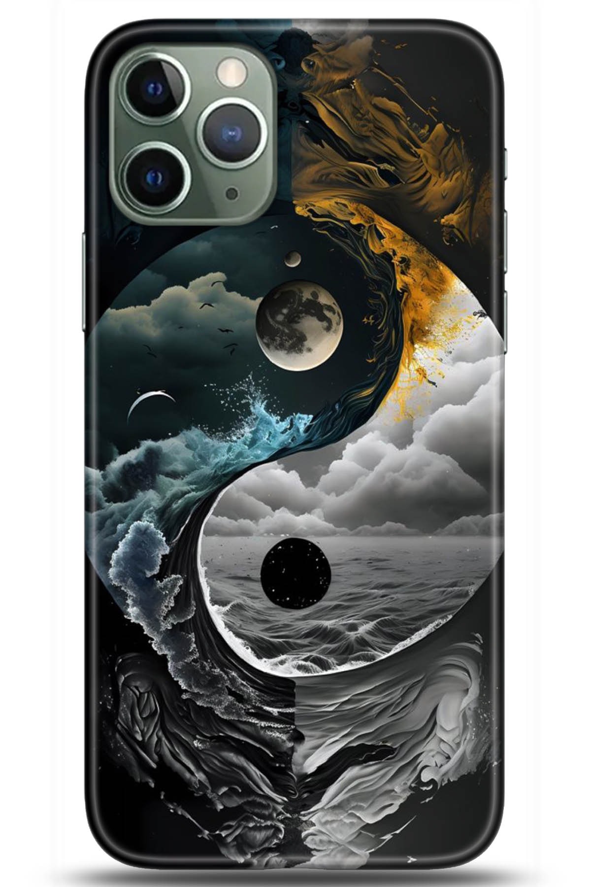 Apple iPhone 11 Pro Max Uyumlu Kılıf HD Baskılı Kılıf - Followed Institution 5177