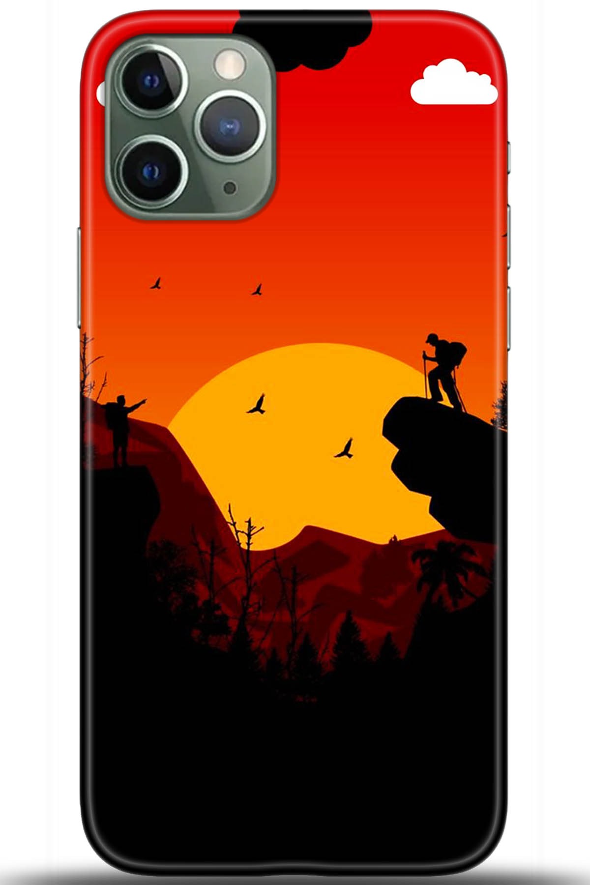 Apple iPhone 11 Pro Max Uyumlu Kılıf HD Baskılı Kılıf - Followed Institution 5407