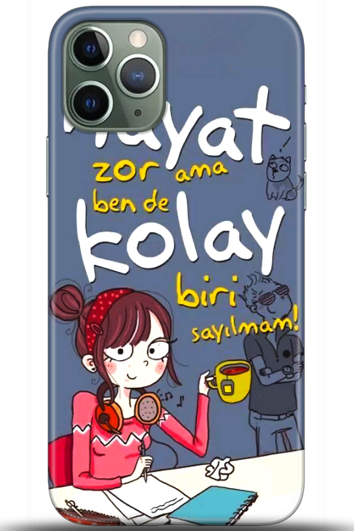 Apple iPhone 11 Pro Max Uyumlu Kılıf HD Baskılı Kılıf - Followed Institution 5686