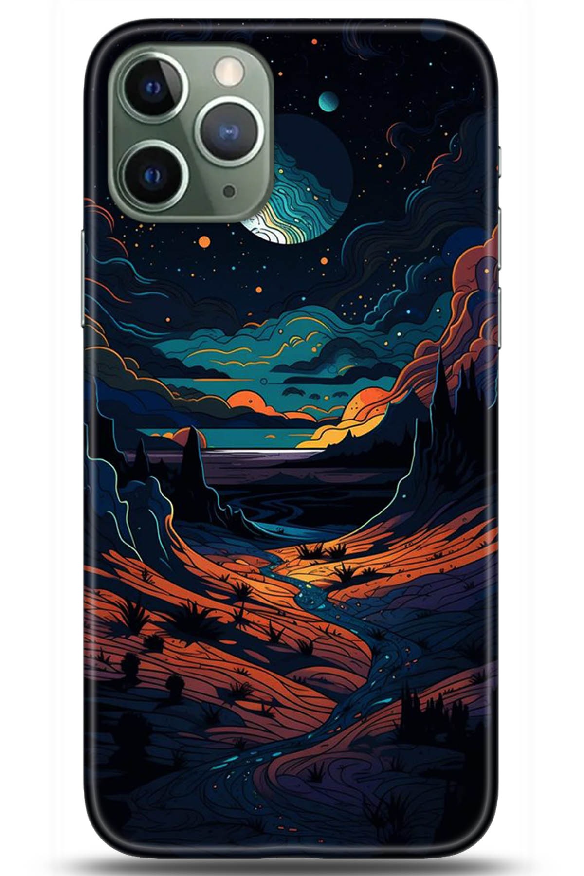 Apple iPhone 11 Pro Kılıf HD Baskılı Kılıf - Followed Institution 5275