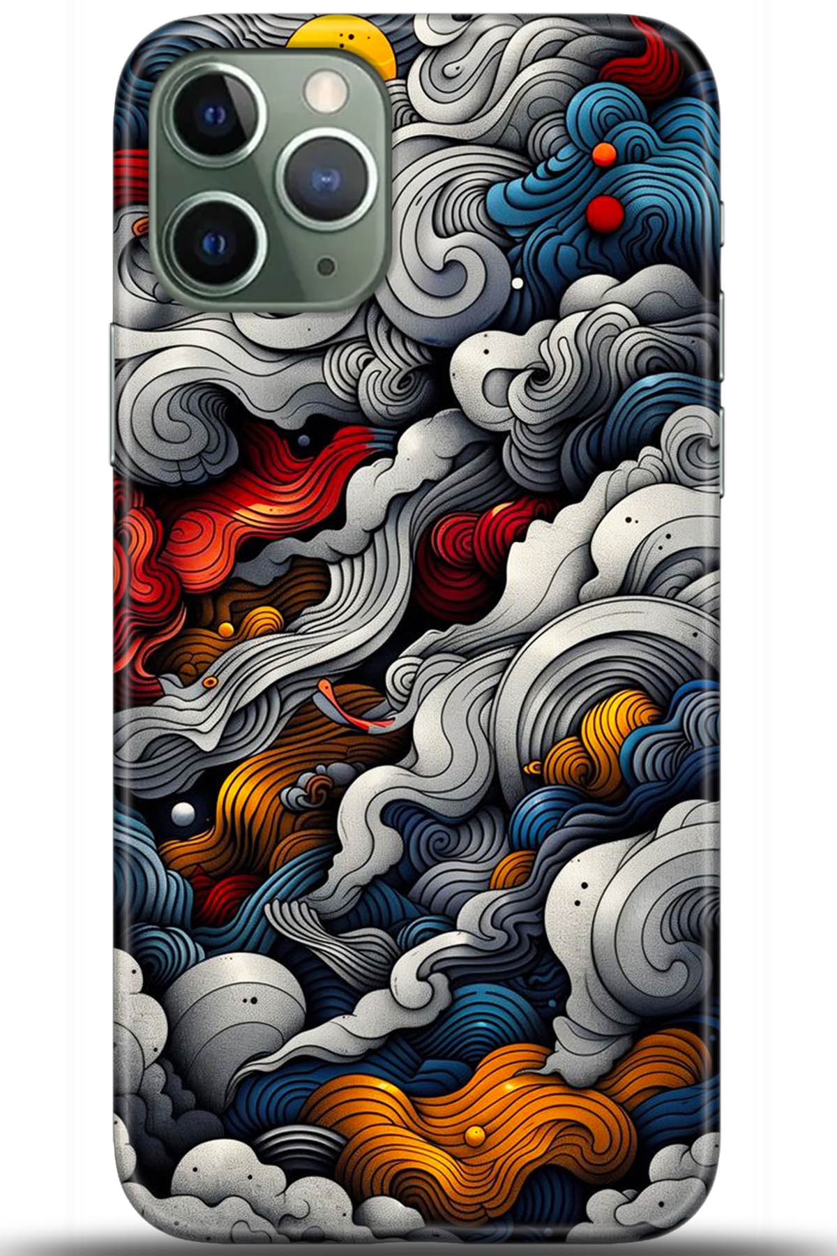 Apple iPhone 11 Pro Kılıf HD Baskılı Kılıf - Followed Institution 5436