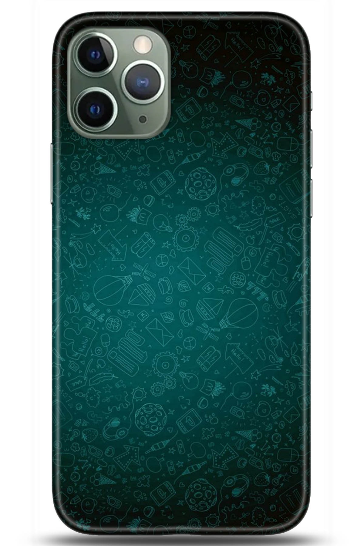 Apple iPhone 11 Pro Uyumlu Kılıf HD Baskılı Kılıf - Followed Institution 5255