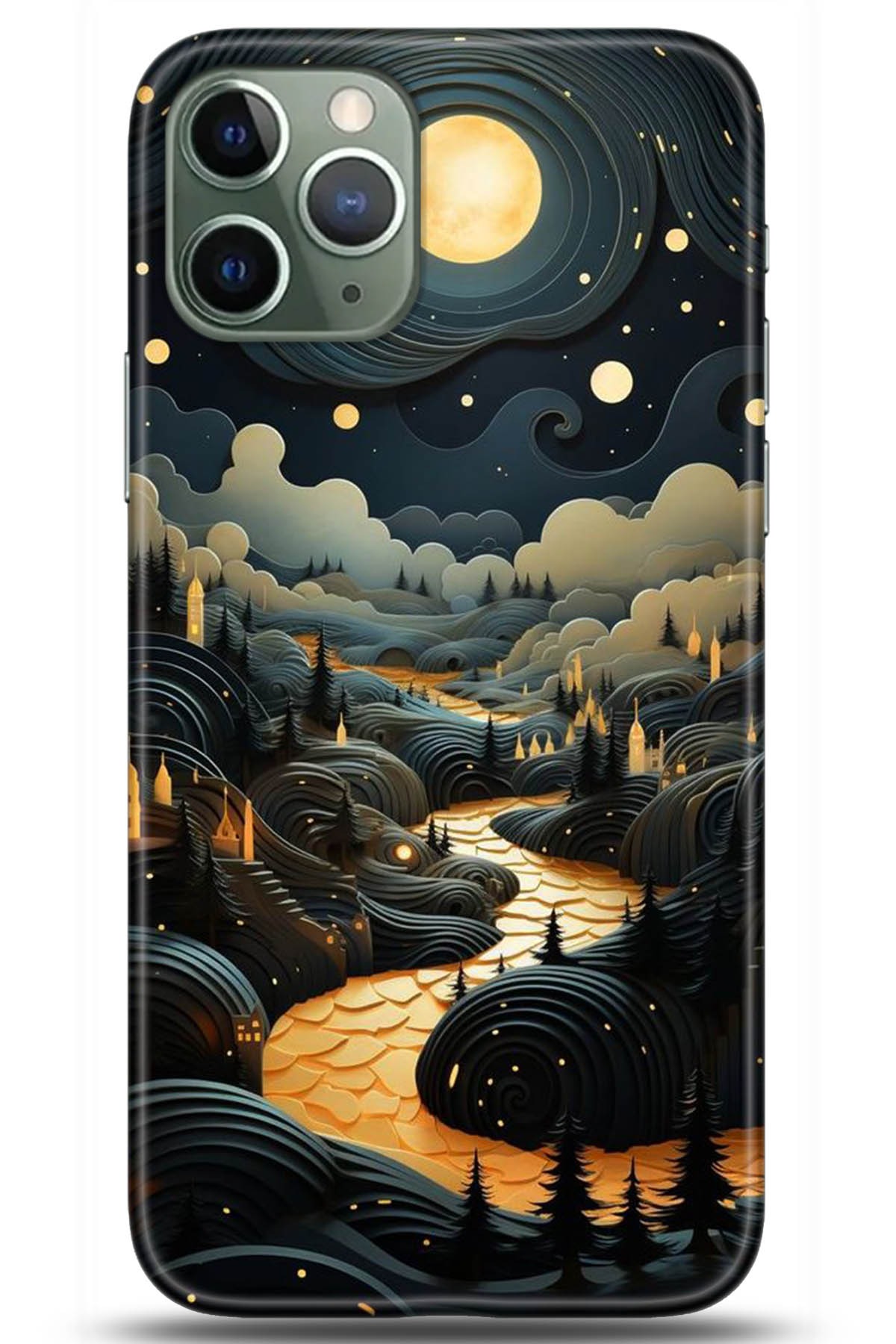 Apple iPhone 11 Pro Uyumlu Kılıf HD Baskılı Kılıf - Followed Institution 5268