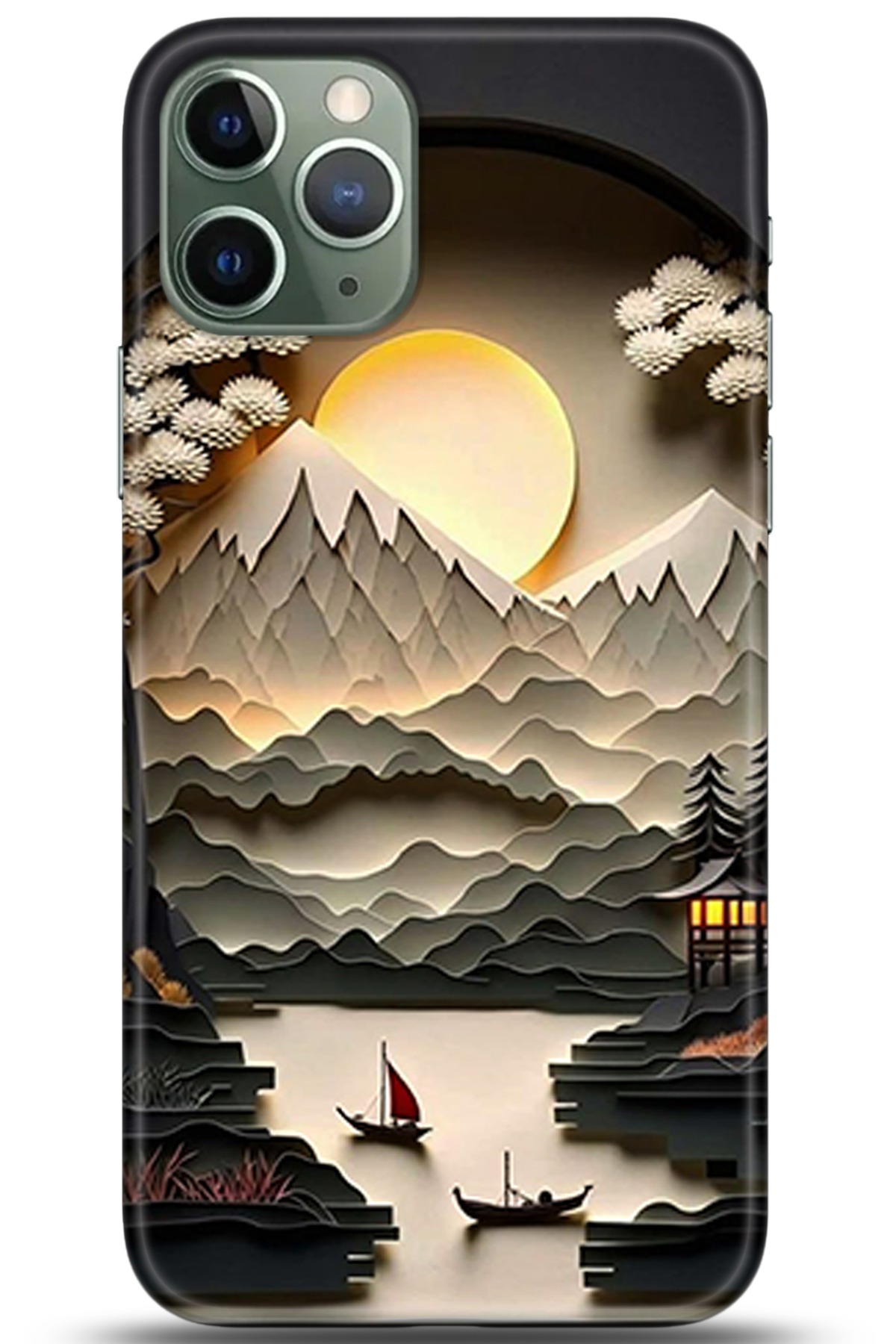 Apple iPhone 11 Pro Uyumlu Kılıf HD Baskılı Kılıf - Followed Institution 5354