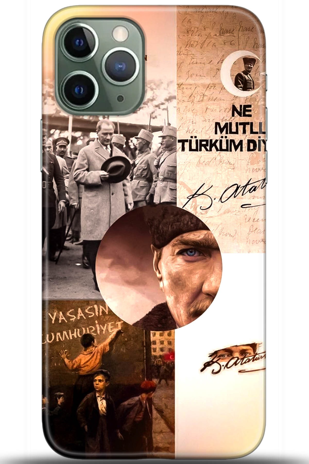 Apple iPhone 11 Pro Uyumlu Kılıf HD Baskılı Kılıf - Followed Institution 5675