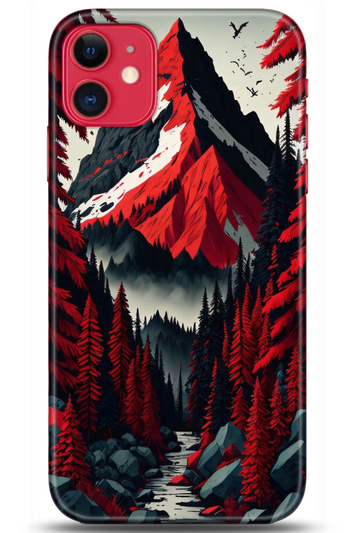 Apple iPhone 11 Uyumlu Kılıf HD Baskılı Kılıf - Followed Institution 5196