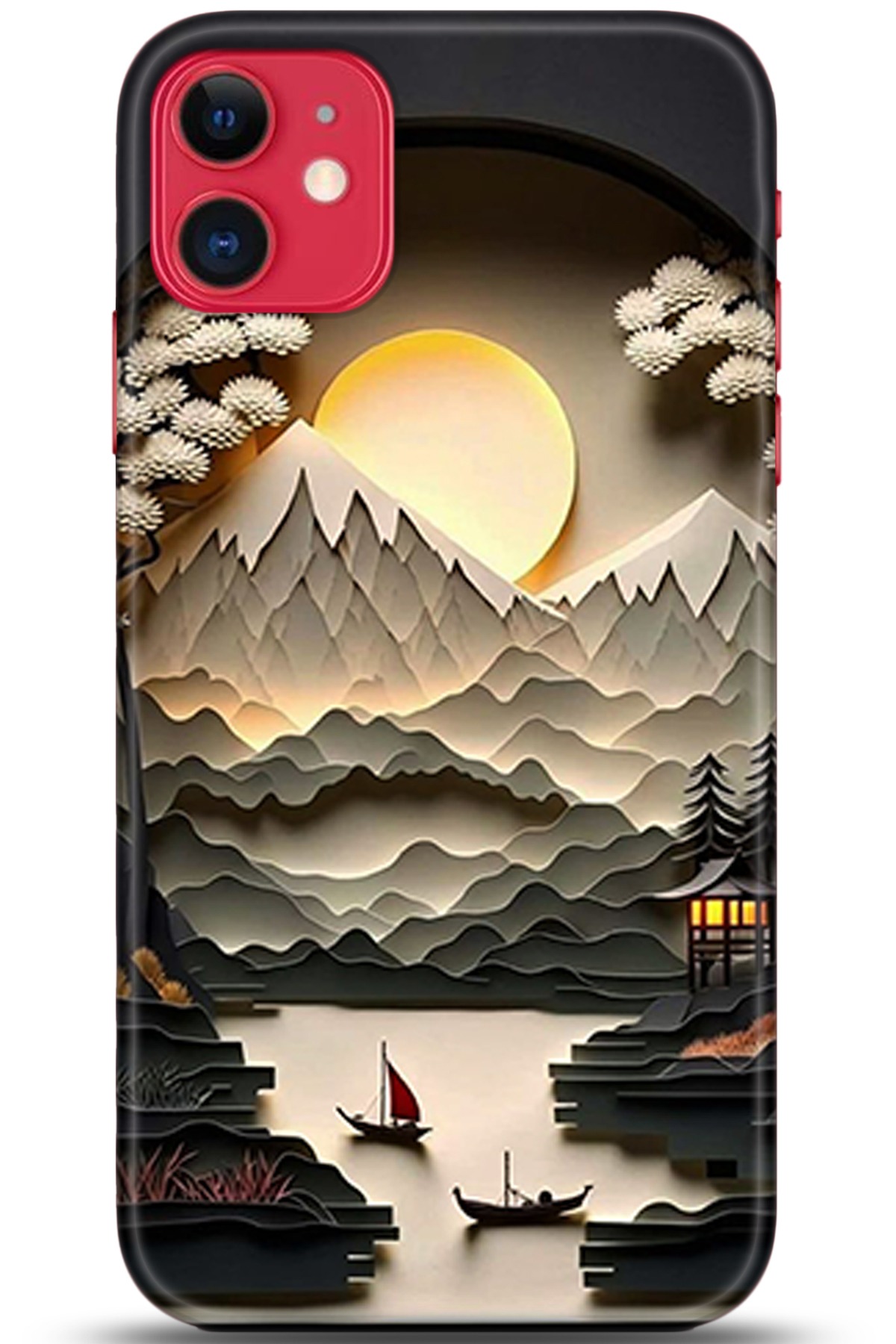 Apple iPhone 11 Uyumlu Kılıf HD Baskılı Kılıf - Followed Institution 5354