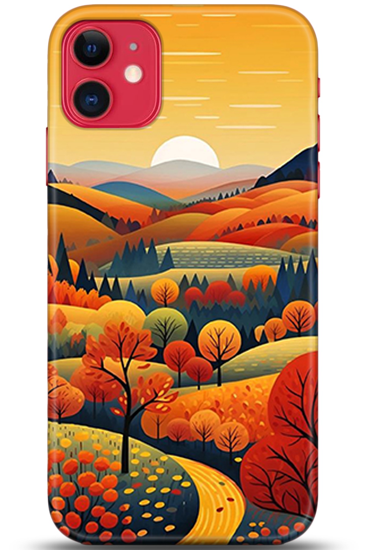 Apple iPhone 11 Uyumlu Kılıf HD Baskılı Kılıf - Followed Institution 5356