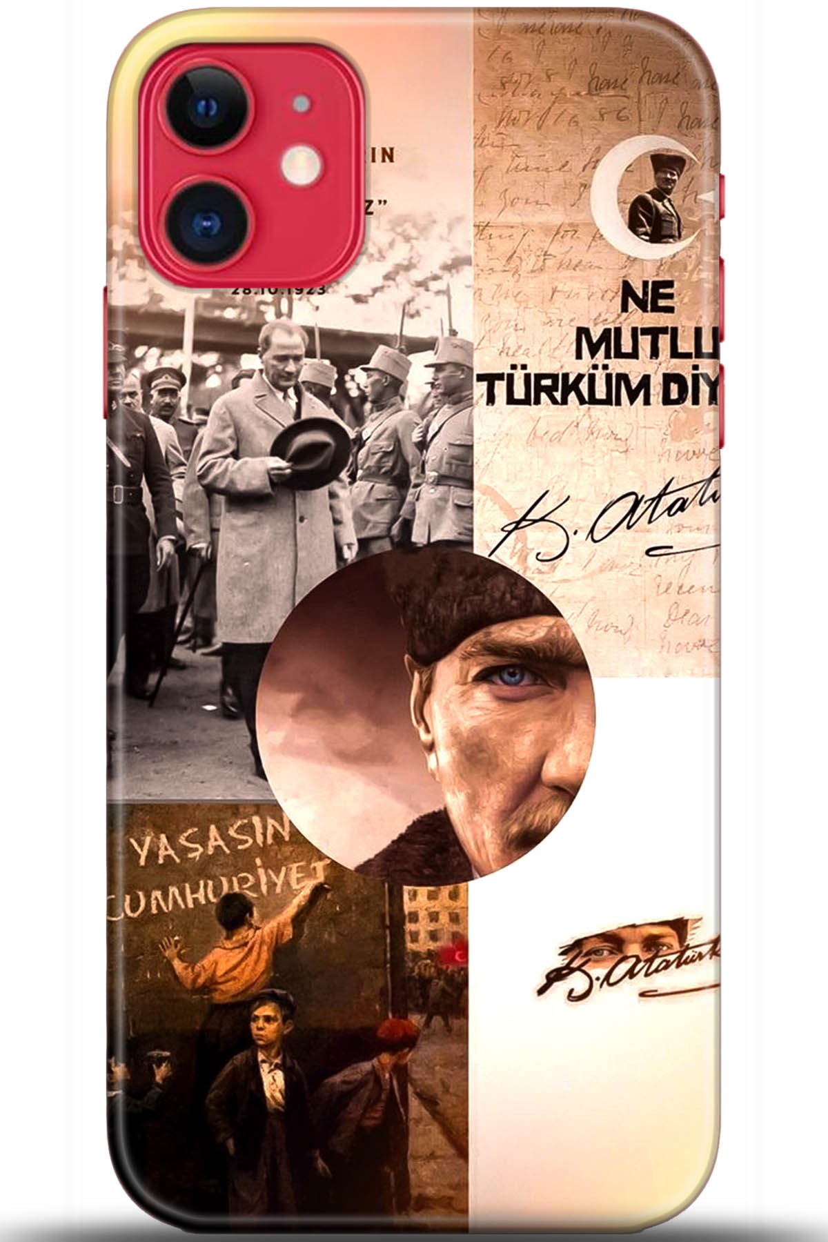 Apple iPhone 11 Uyumlu Kılıf HD Baskılı Kılıf - Followed Institution 5675