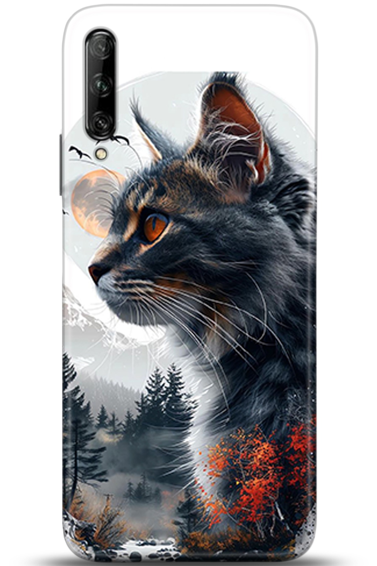 Huawei P Smart Pro 2019 Uyumlu Kılıf HD Baskılı Kılıf - Followed Institution 5319