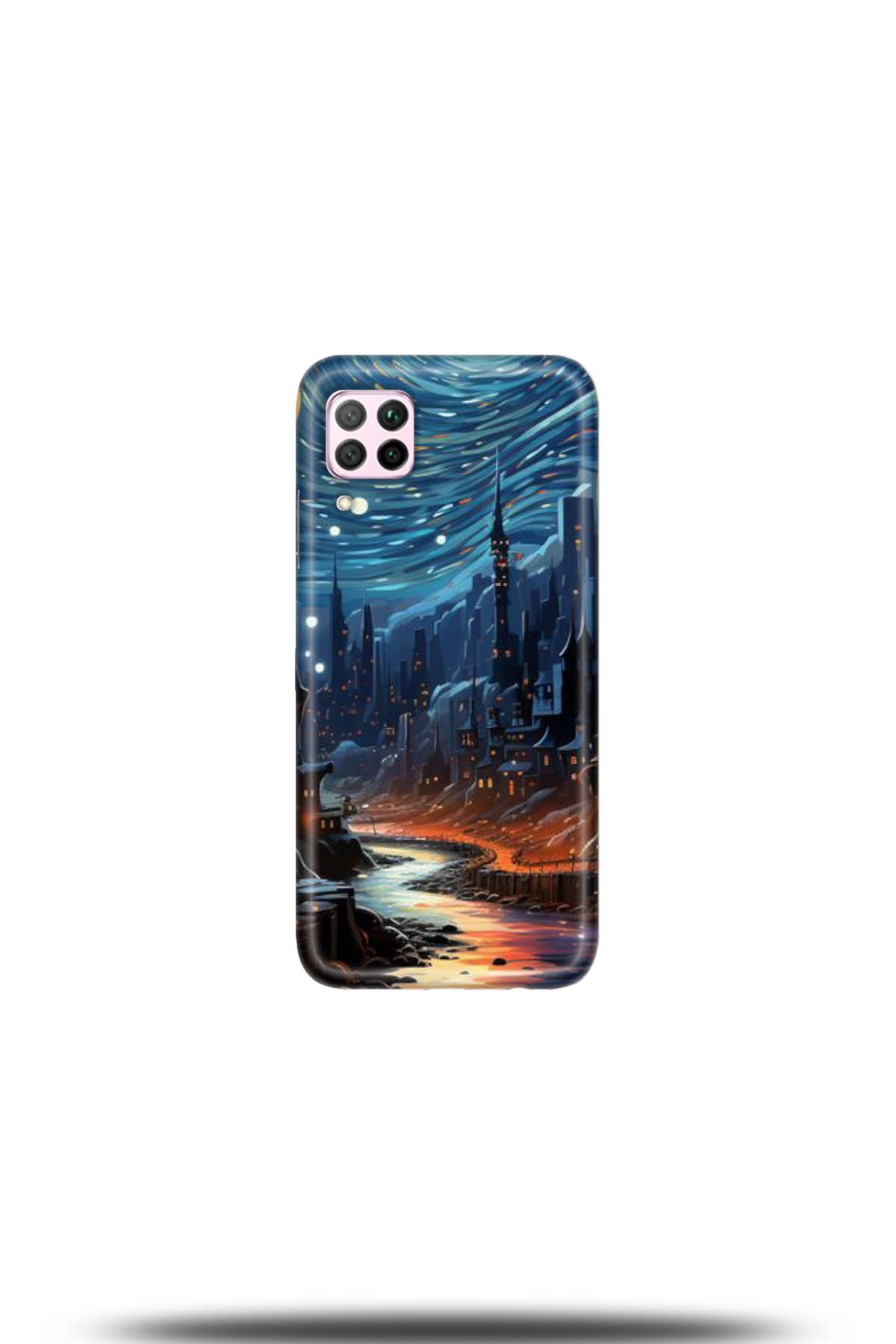 Huawei P40 Lite Uyumlu Kılıf HD Baskılı Kılıf - Followed Institution 5126