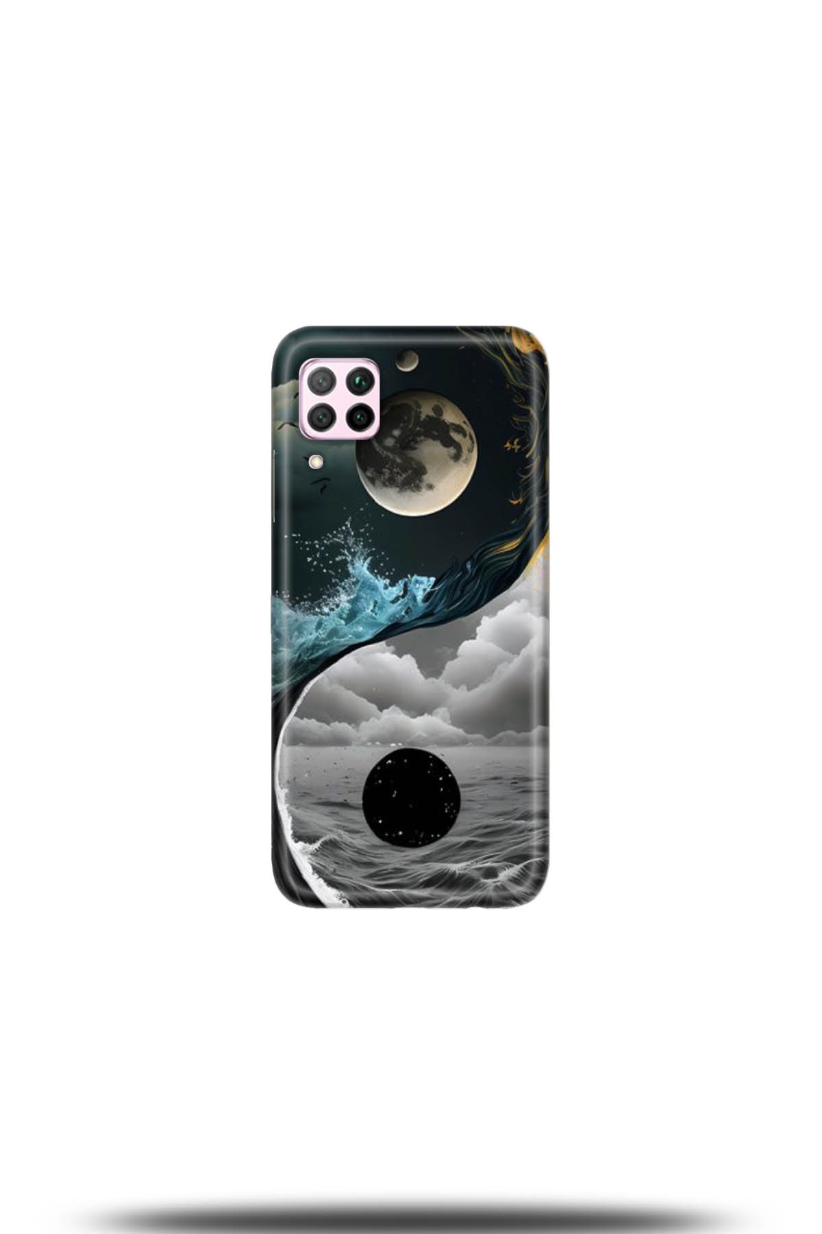 Huawei P40 Lite Uyumlu Kılıf HD Baskılı Kılıf - Followed Institution 5177