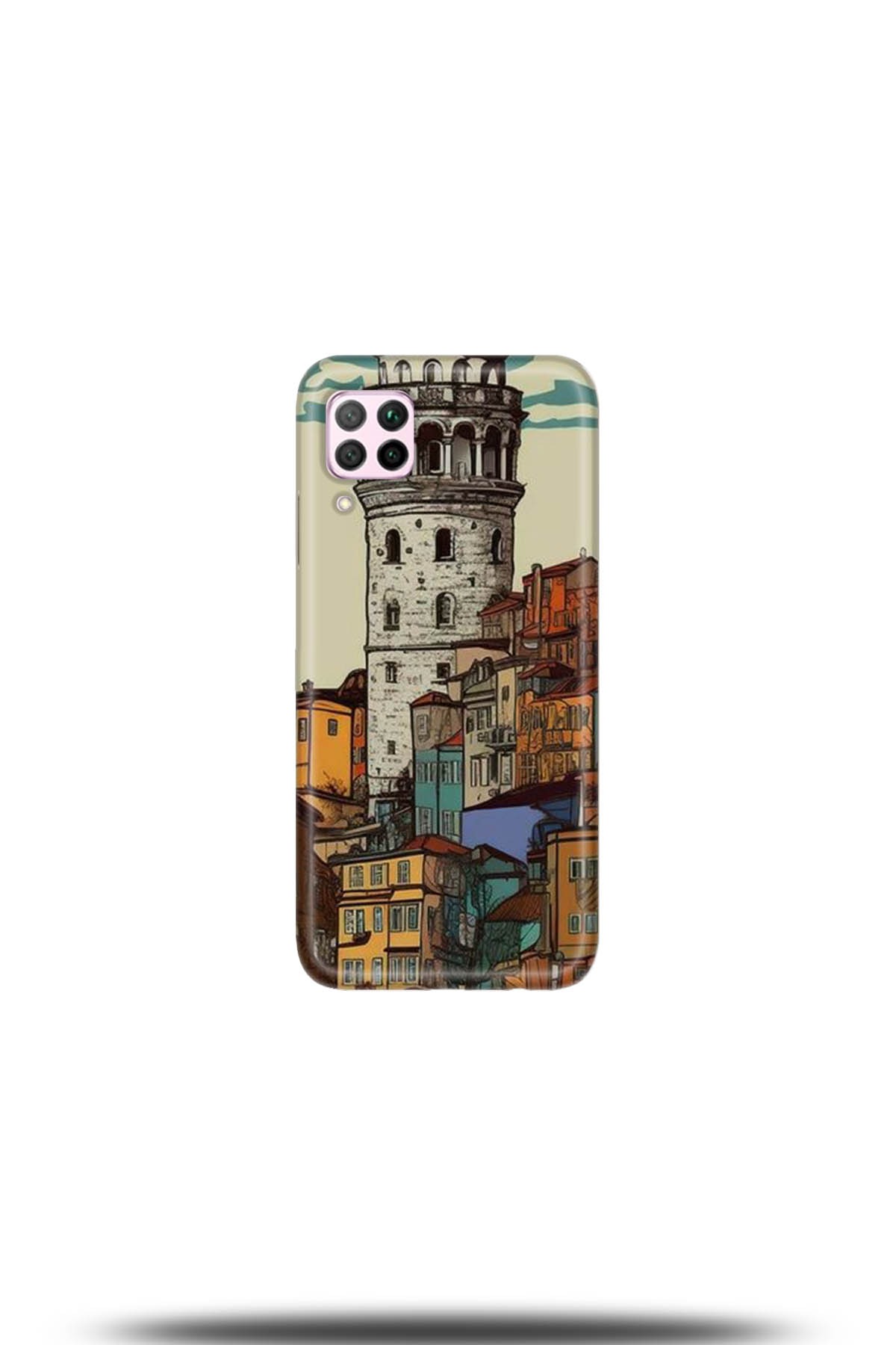 Huawei P40 Lite Uyumlu Kılıf HD Baskılı Kılıf - Followed Institution 5199