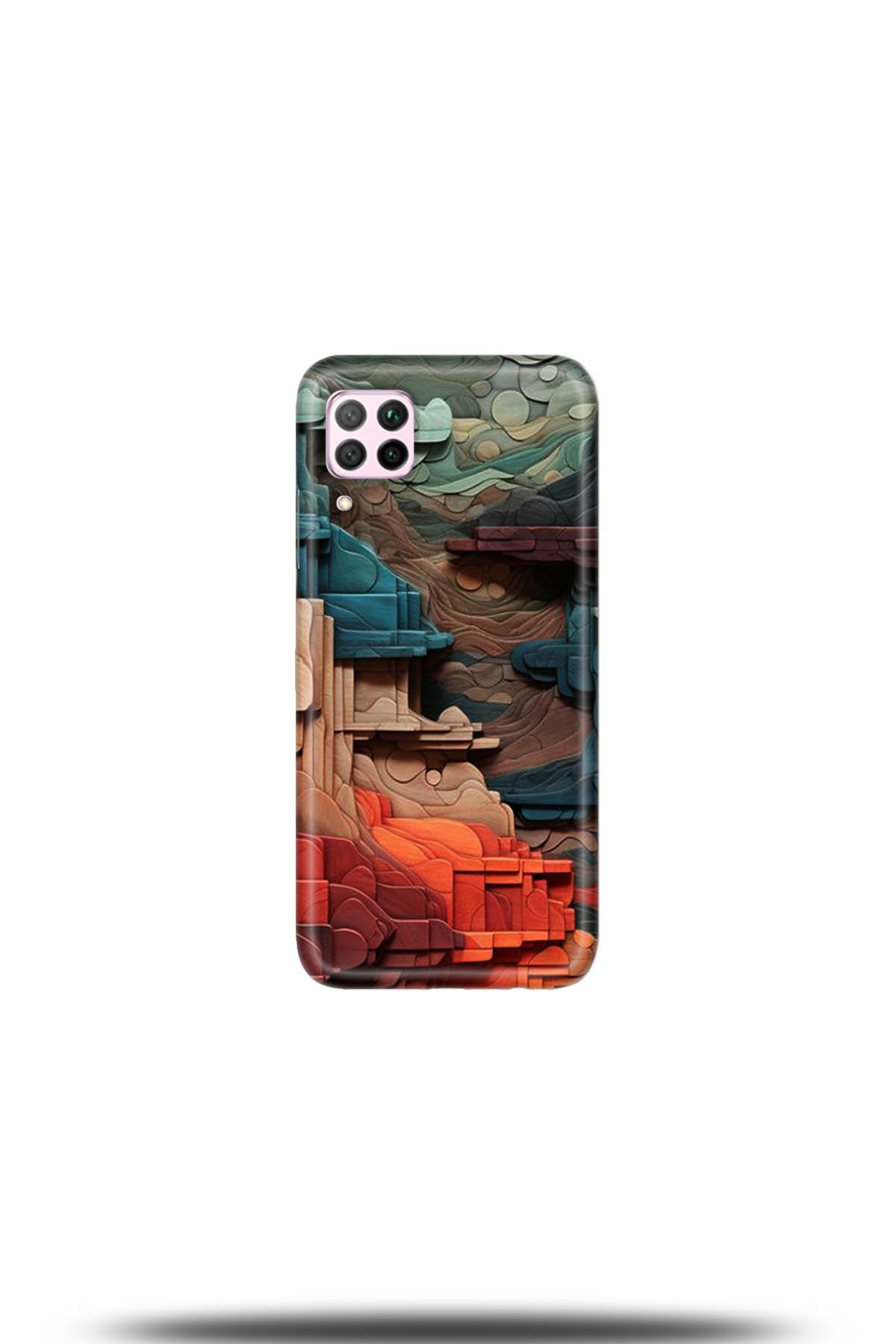 Huawei P40 Lite Uyumlu Kılıf HD Baskılı Kılıf - Followed Institution 5218