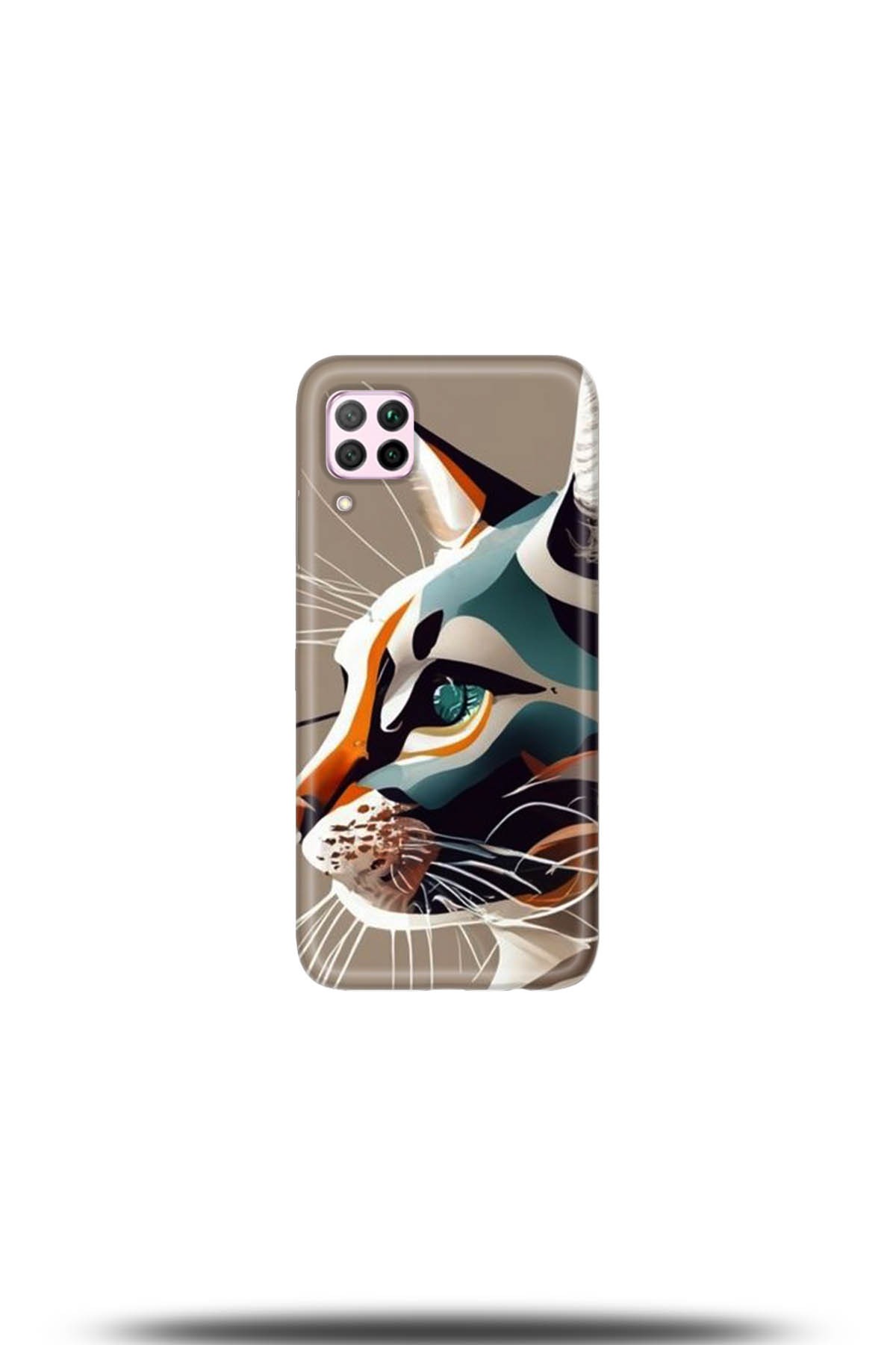 Huawei P40 Lite Uyumlu Kılıf HD Baskılı Kılıf - Followed Institution 5271