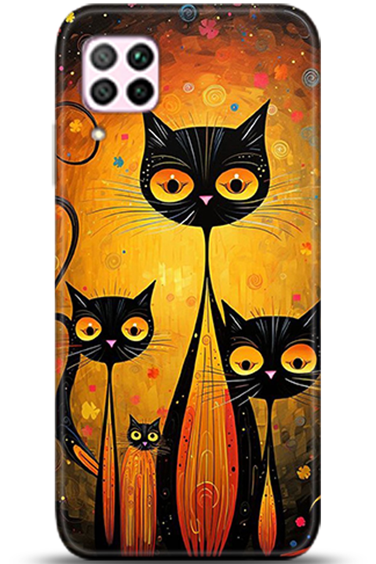 Huawei P40 Lite Uyumlu Kılıf HD Baskılı Kılıf - Followed Institution 5316