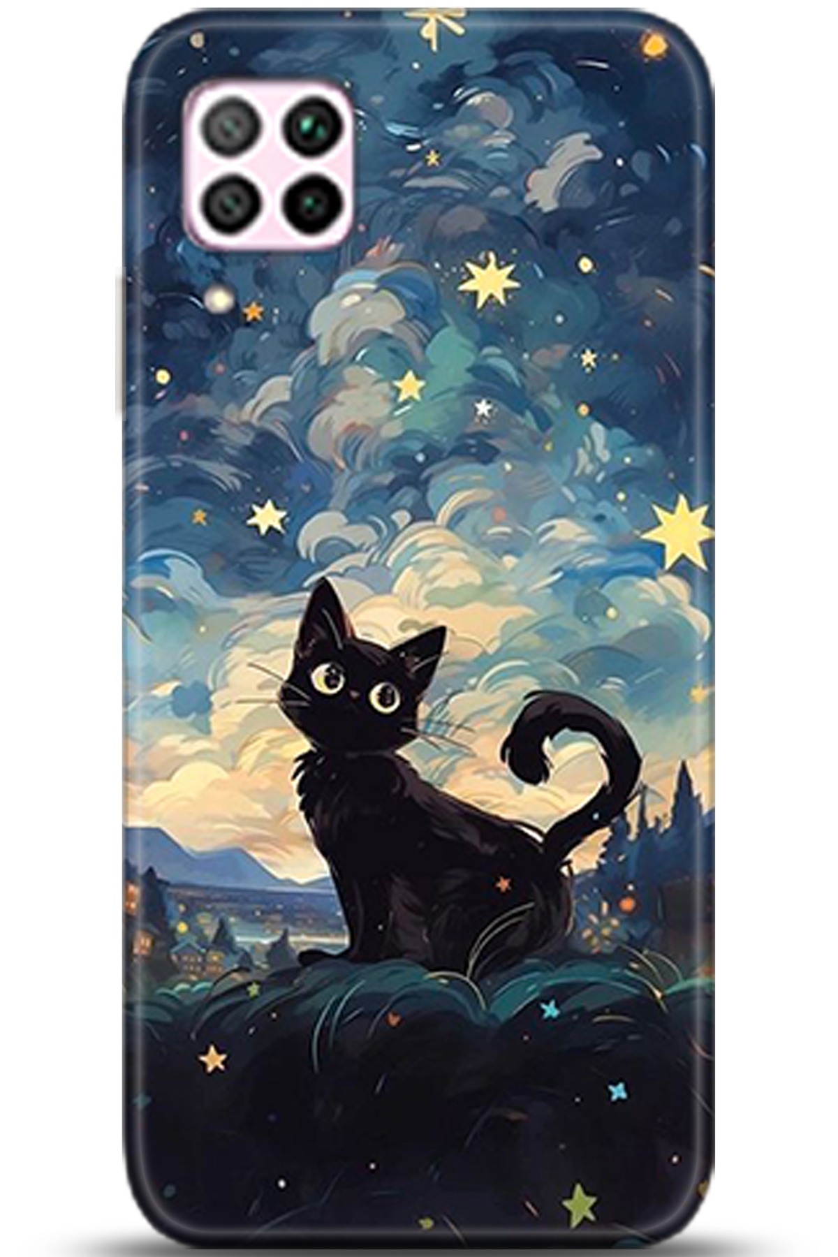 Huawei P40 Lite Uyumlu Kılıf HD Baskılı Kılıf - Followed Institution 5320