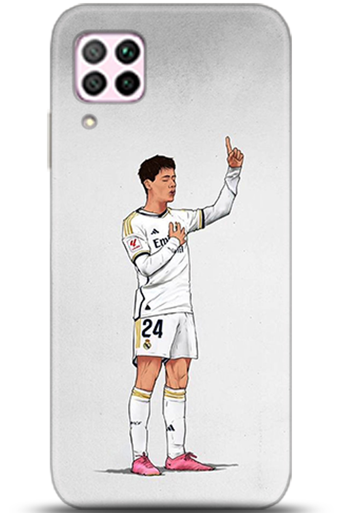 Huawei P40 Lite Uyumlu Kılıf HD Baskılı Kılıf - Followed Institution 5333