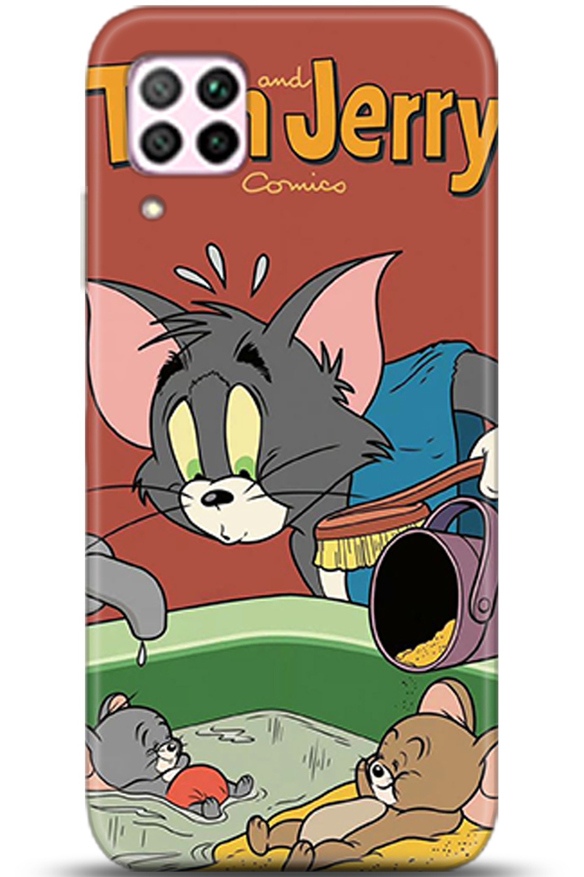 Huawei P40 Lite Uyumlu Kılıf HD Baskılı Kılıf - Followed Institution 5337