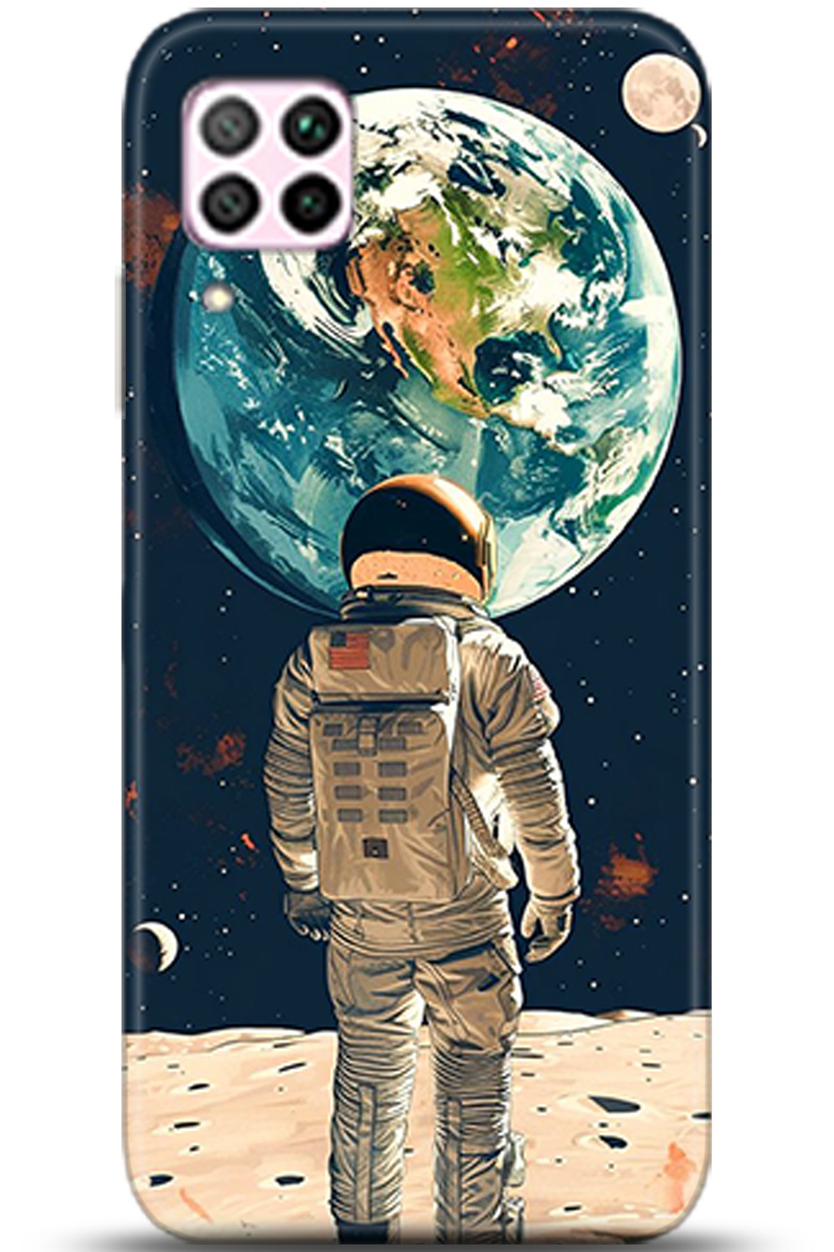 Huawei P40 Lite Uyumlu Kılıf HD Baskılı Kılıf - Followed Institution 5352