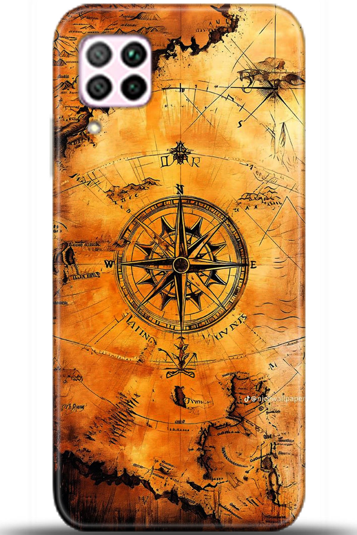 Huawei P40 Lite Uyumlu Kılıf HD Baskılı Kılıf - Followed Institution 5383