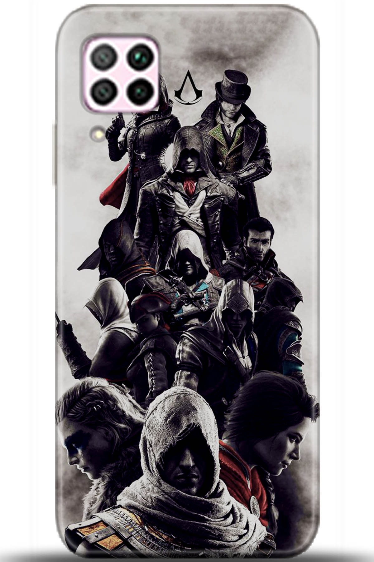 Huawei P40 Lite Uyumlu Kılıf HD Baskılı Kılıf - Followed Institution 5426