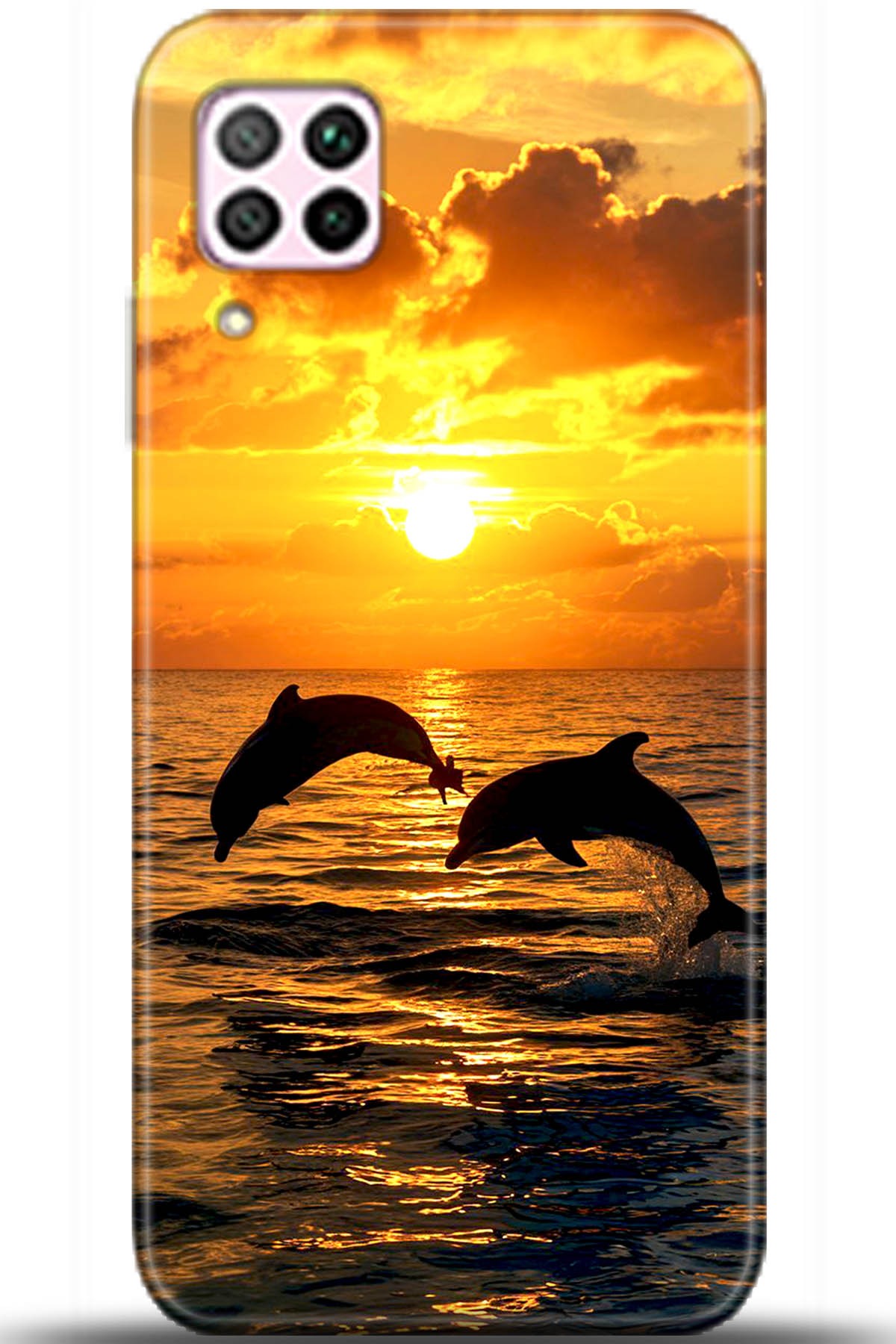 Huawei P40 Lite Uyumlu Kılıf HD Baskılı Kılıf - Followed Institution 5427