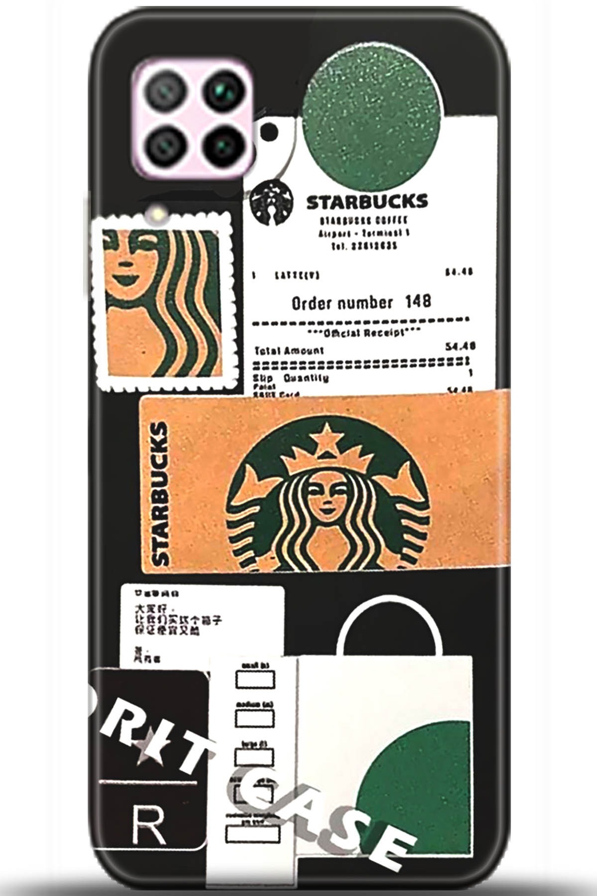 Huawei P40 Lite Uyumlu Kılıf HD Baskılı Kılıf - Followed Institution 5445