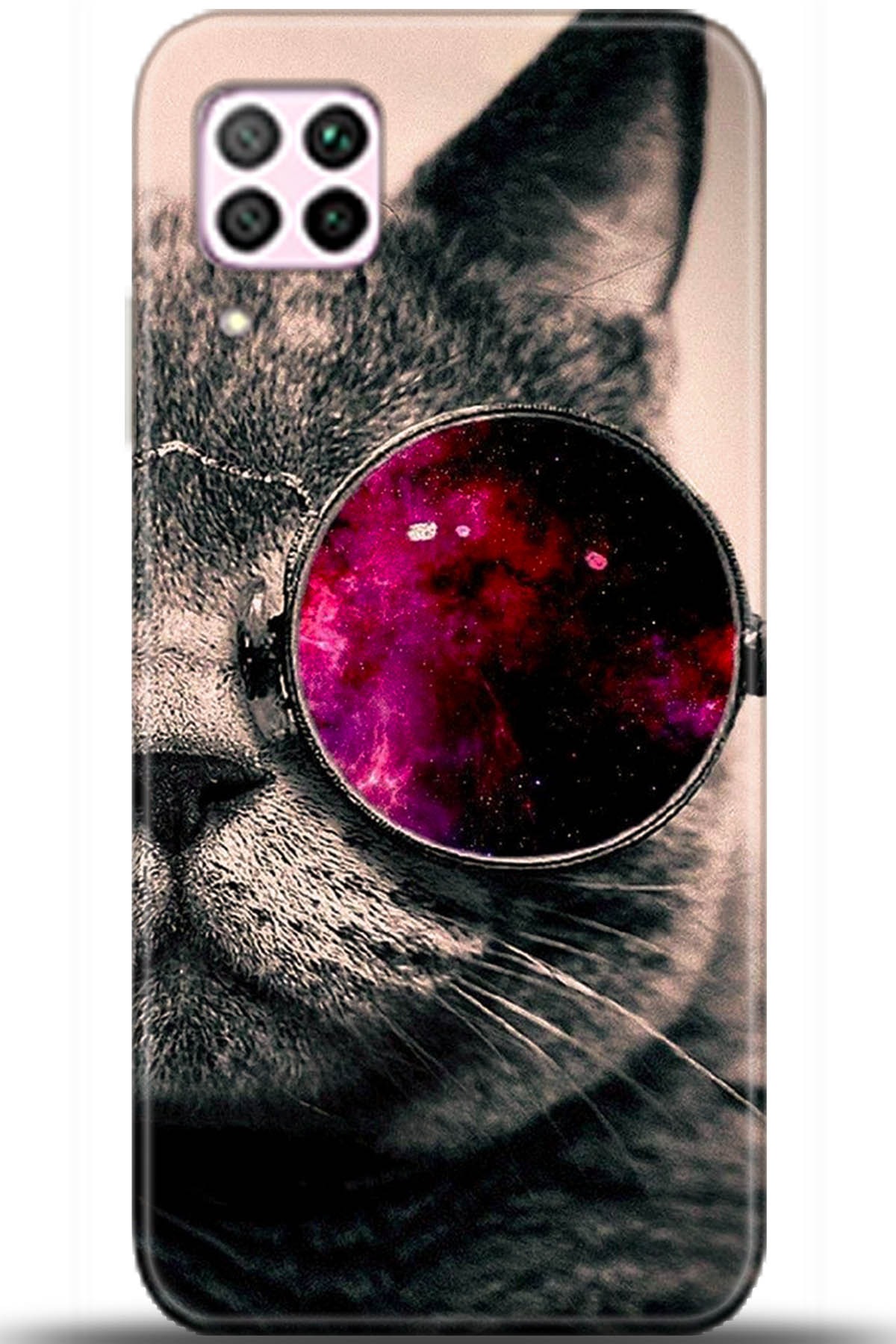 Huawei P40 Lite Uyumlu Kılıf HD Baskılı Kılıf - Followed Institution 5535