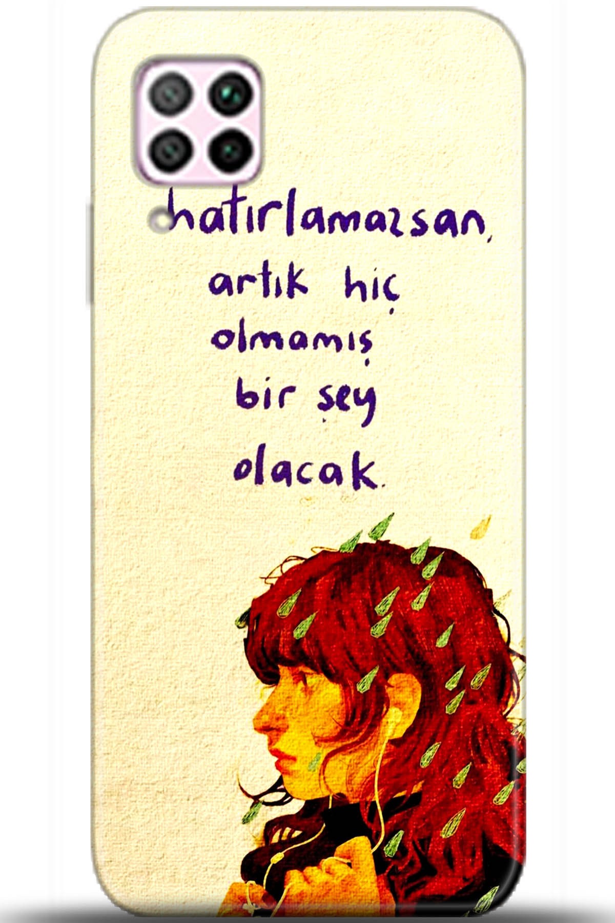 Huawei P40 Lite Uyumlu Kılıf HD Baskılı Kılıf - Followed Institution 5595