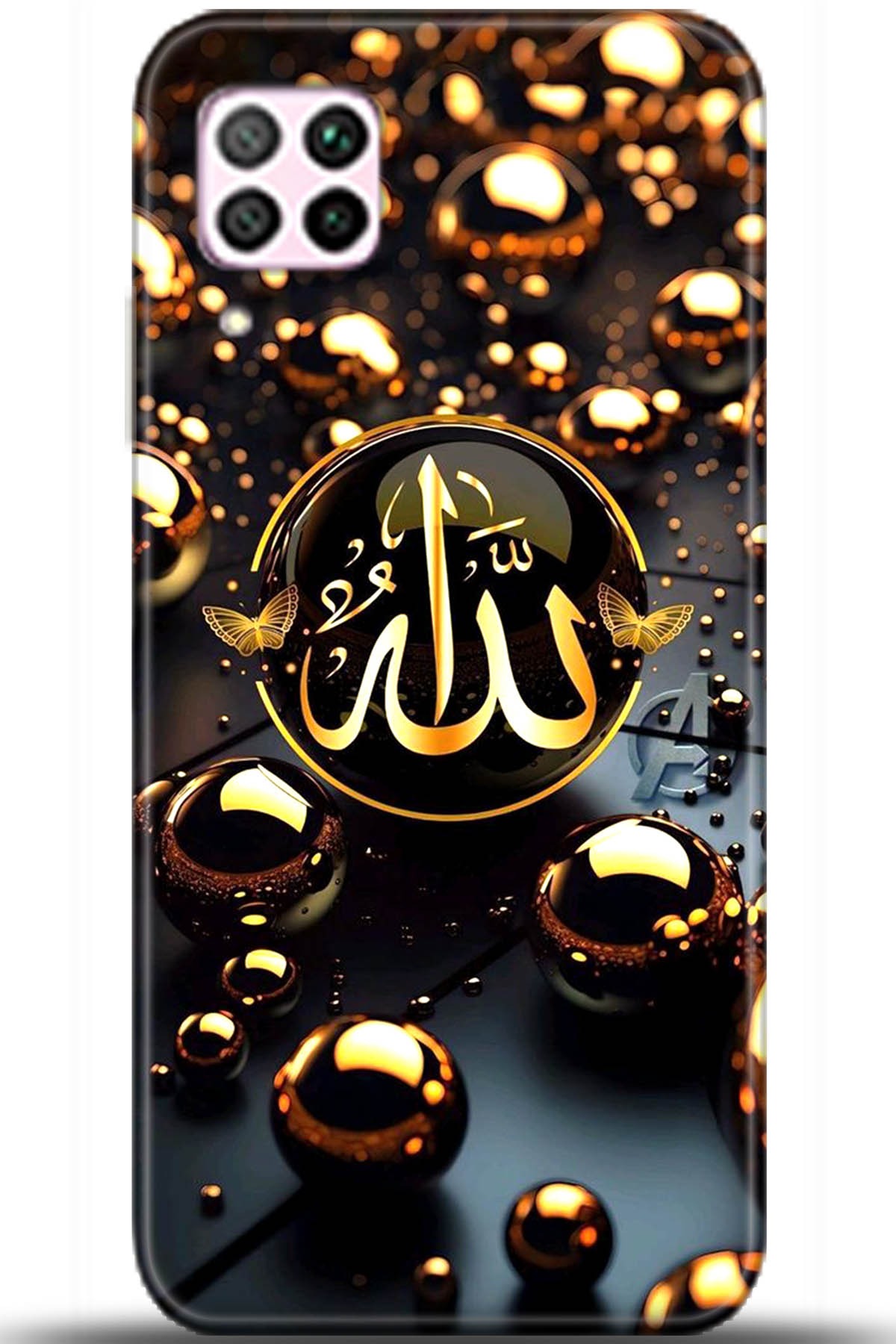 Huawei P40 Lite Uyumlu Kılıf HD Baskılı Kılıf - Followed Institution 5613