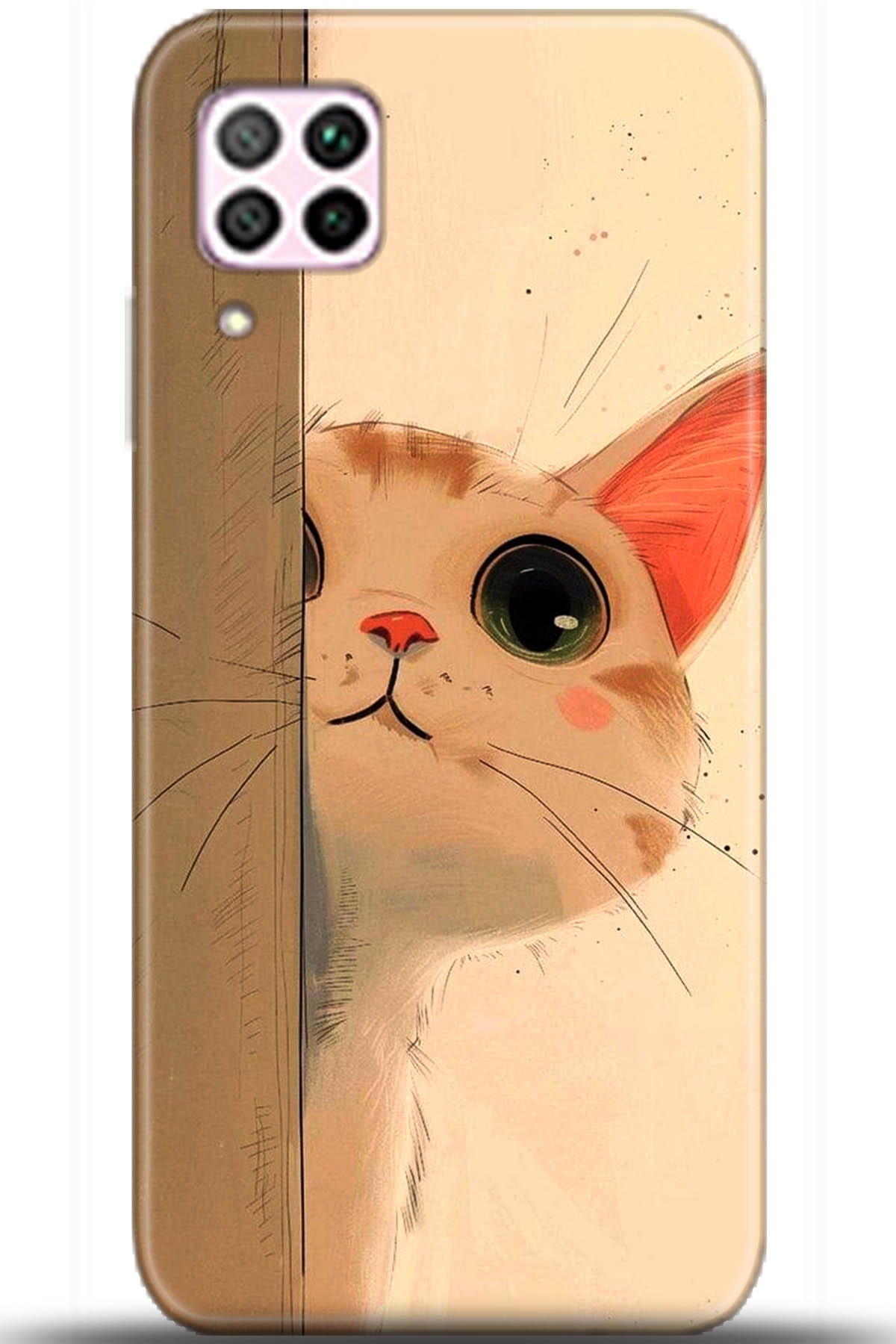 Huawei P40 Lite Uyumlu Kılıf HD Baskılı Kılıf - Followed Institution 5653