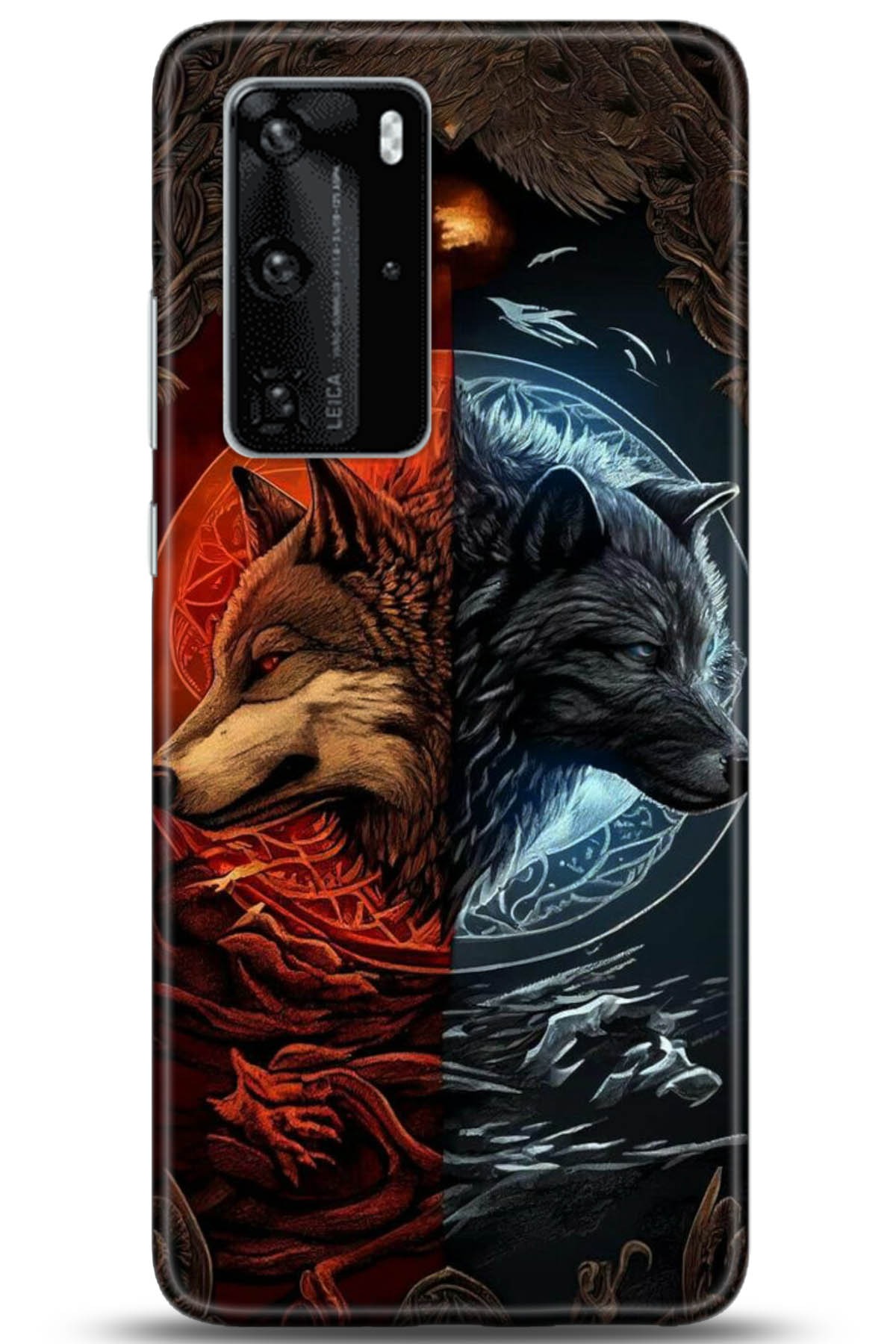 Huawei P40 Pro Uyumlu Kılıf HD Baskılı Kılıf - Followed Institution 5136