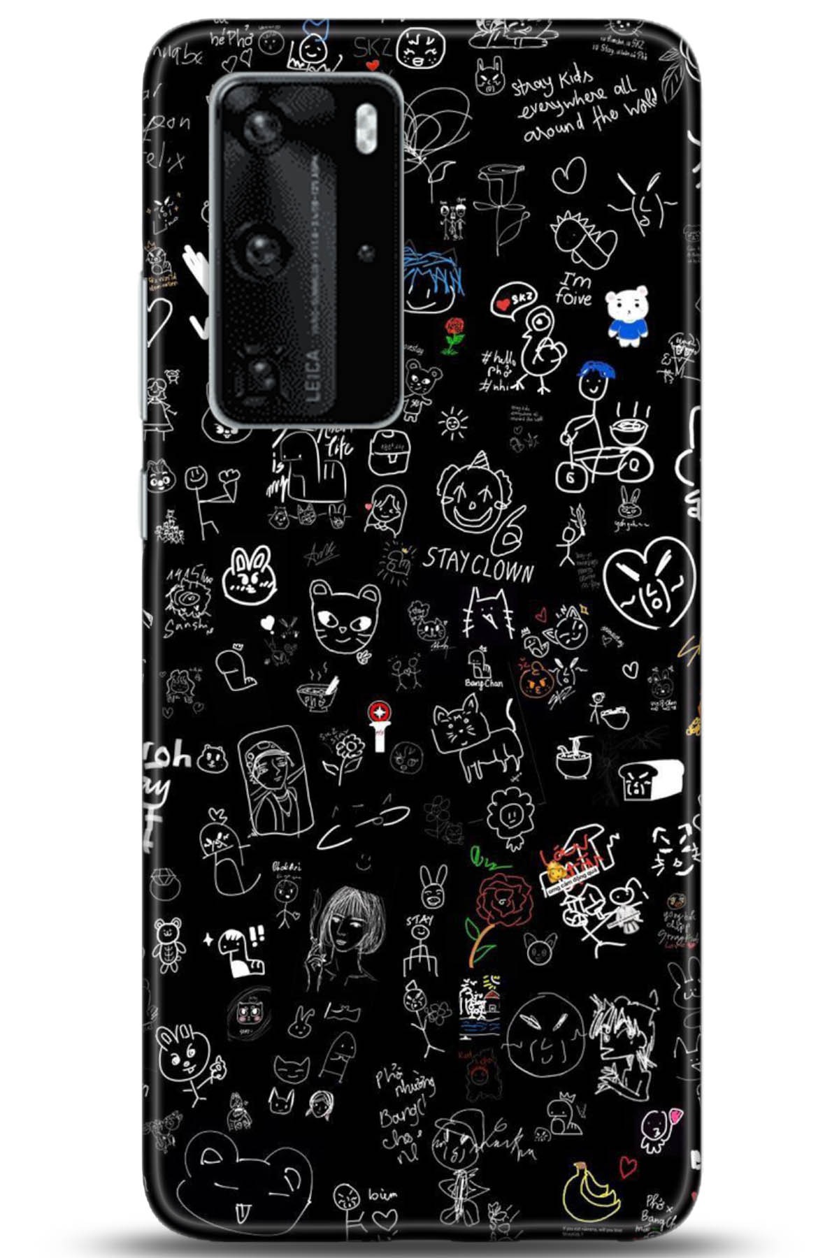 Huawei P40 Pro Uyumlu Kılıf HD Baskılı Kılıf - Followed Institution 5143