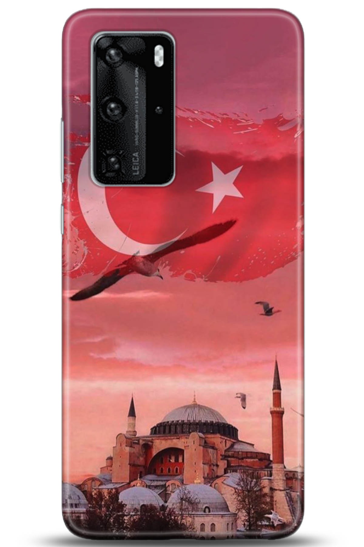 Huawei P40 Pro Uyumlu Kılıf HD Baskılı Kılıf - Followed Institution 5179
