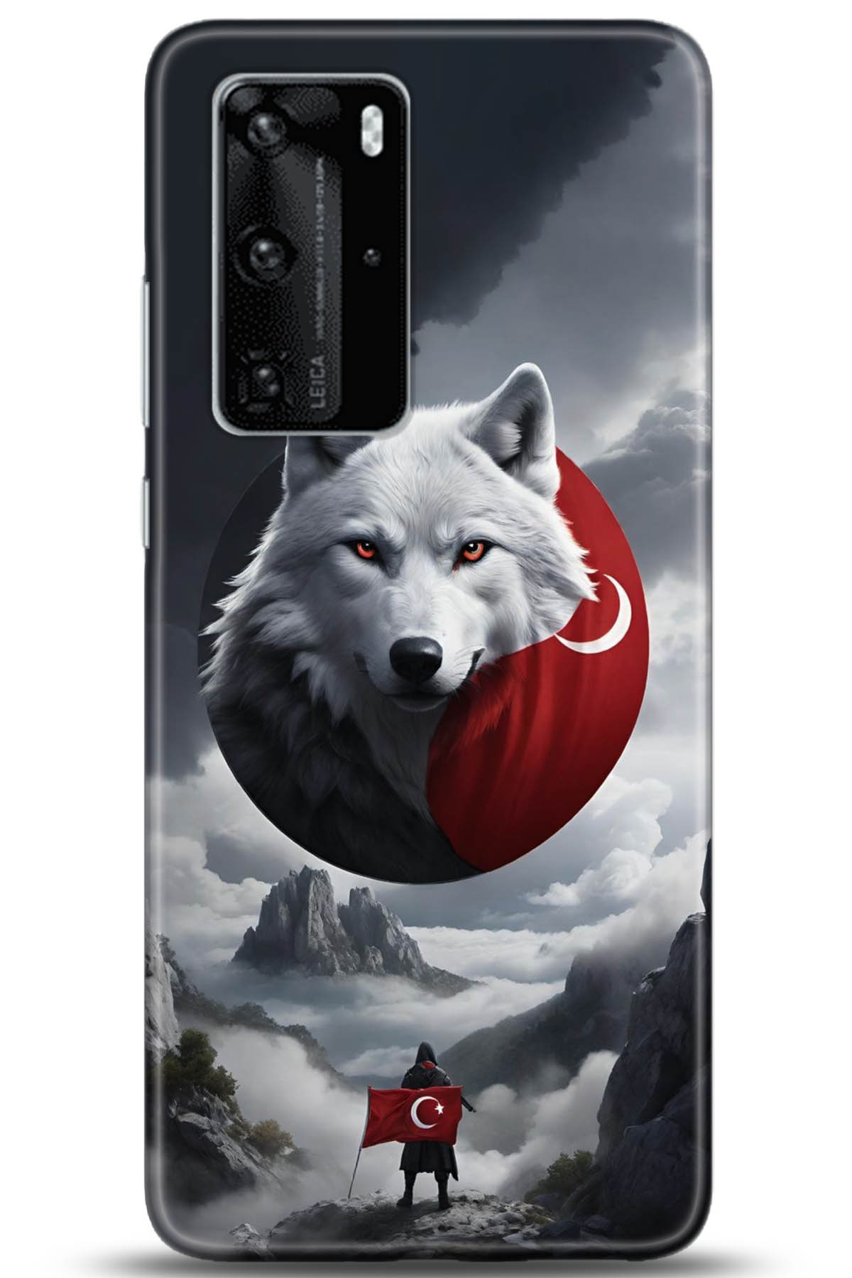 Huawei P40 Pro Uyumlu Kılıf HD Baskılı Kılıf - Followed Institution 5189