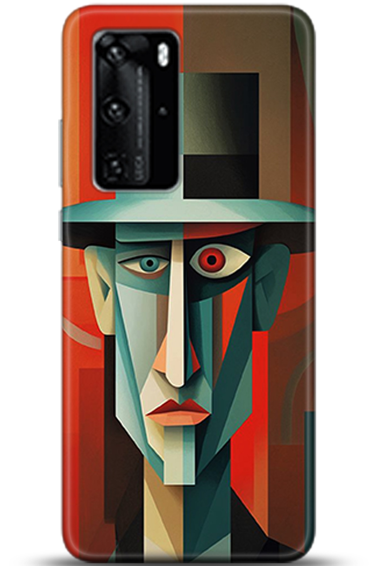 Huawei P40 Pro Uyumlu Kılıf HD Baskılı Kılıf - Followed Institution 5325