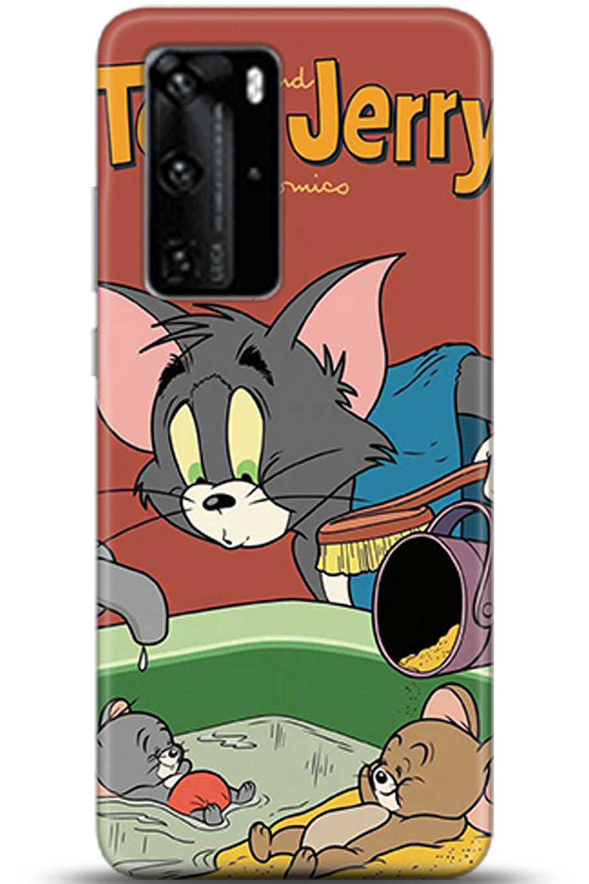 Huawei P40 Pro Uyumlu Kılıf HD Baskılı Kılıf - Followed Institution 5337